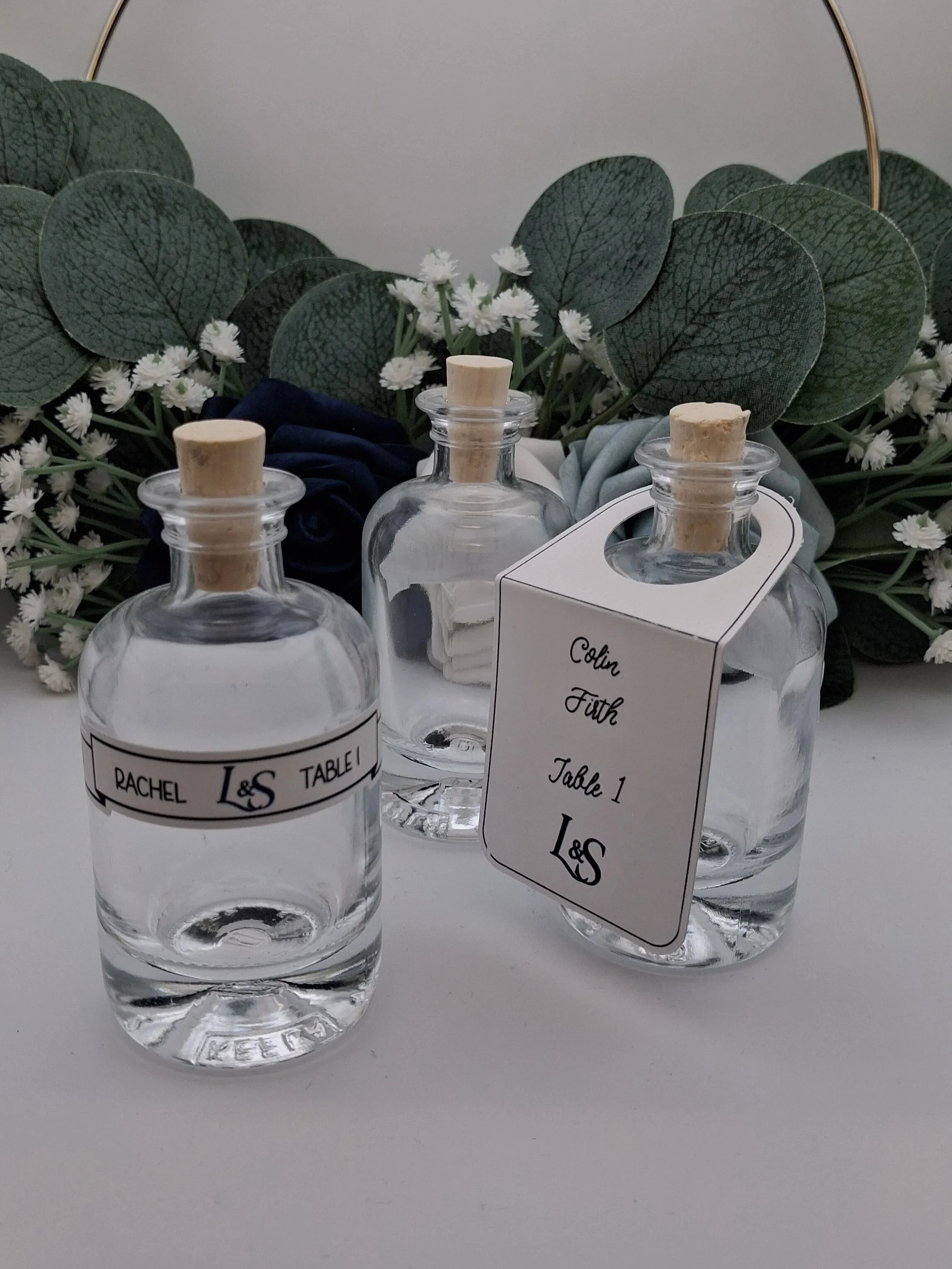 40ml Apothecary Style Bottle - Decorated