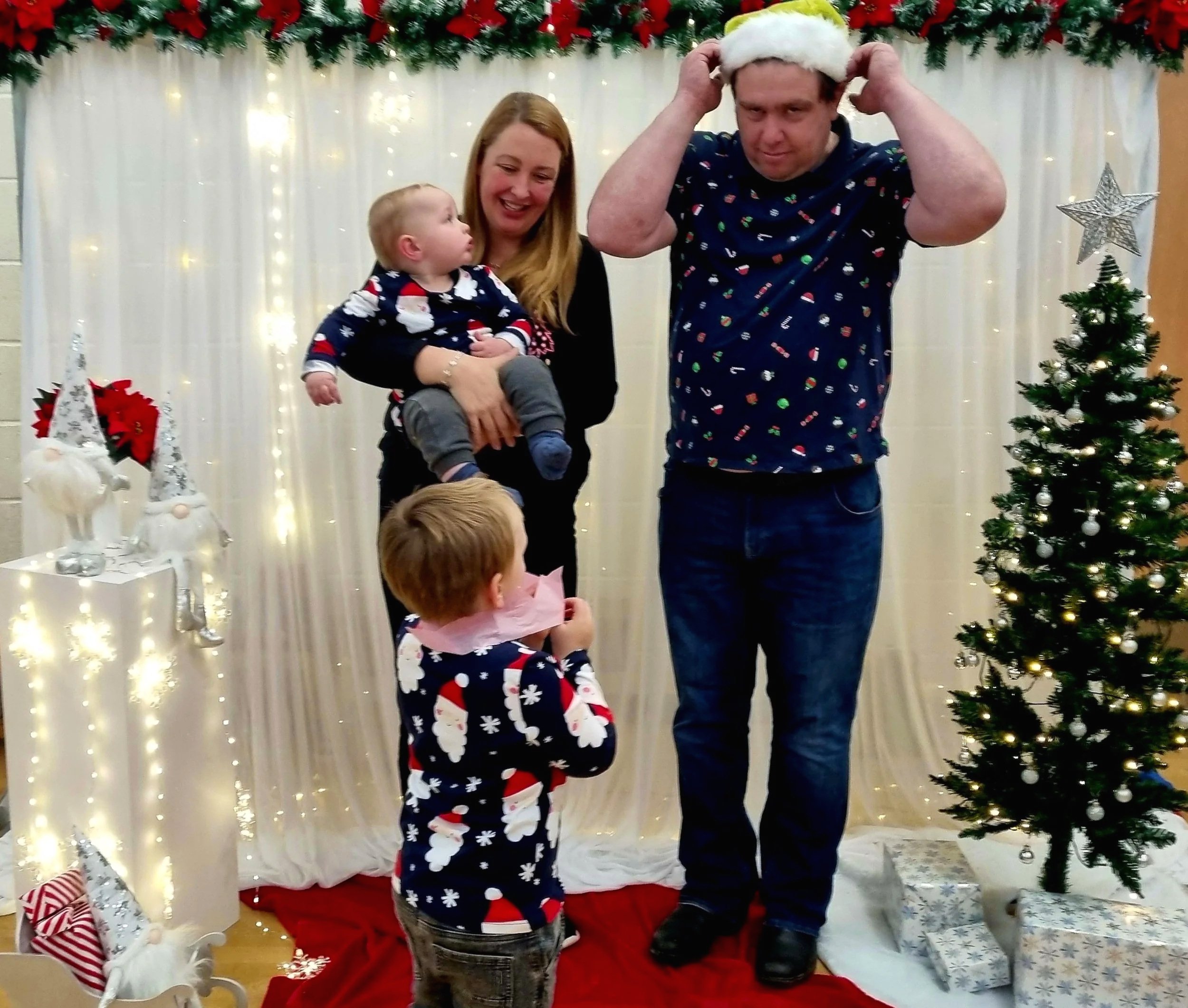 Festive Photos at the School Fayre