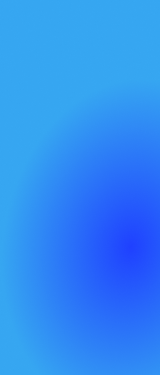Blue gradient background with a subtle curved design.