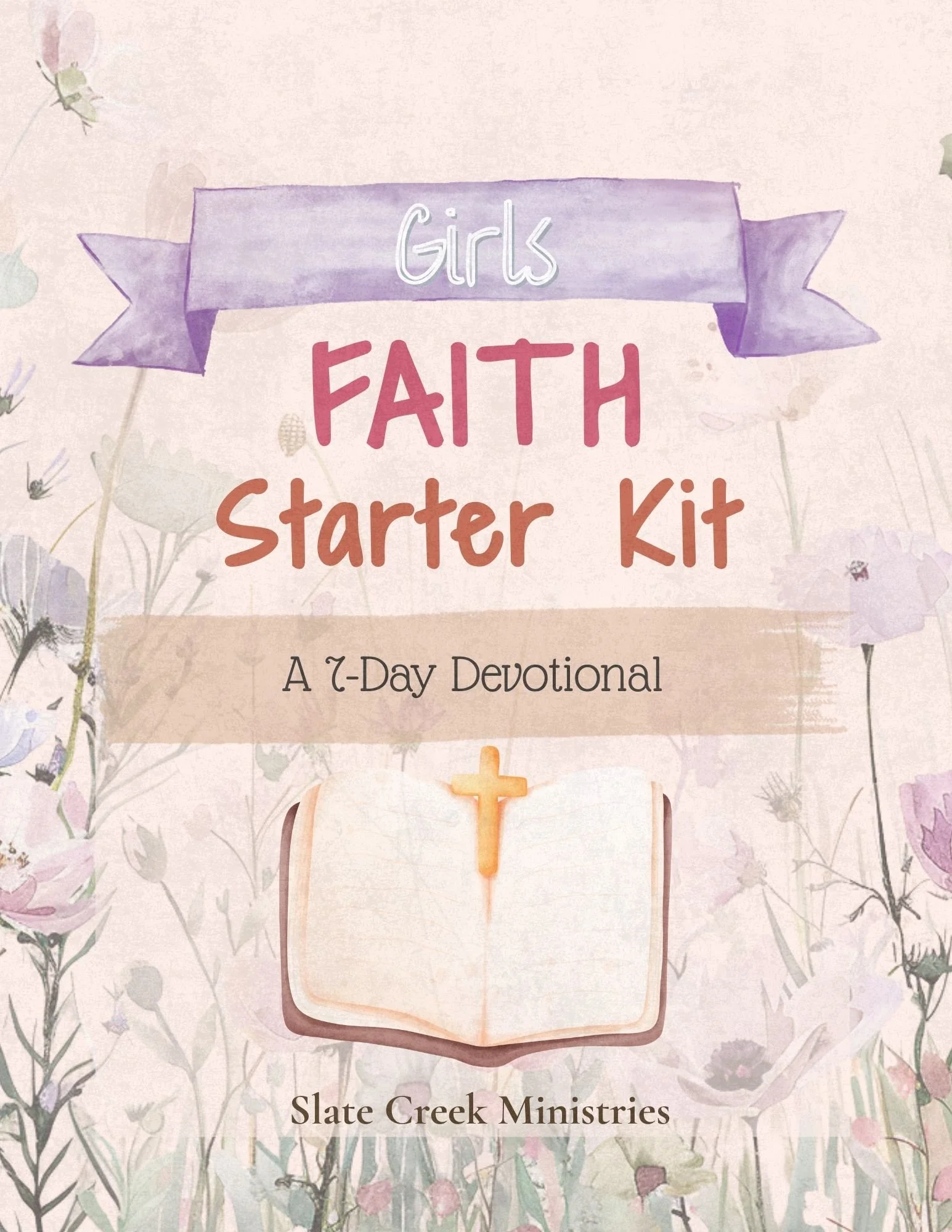 Girls Faith Starter Kit | A 7-Day Devotional & Weekly Faith Journal for Girls