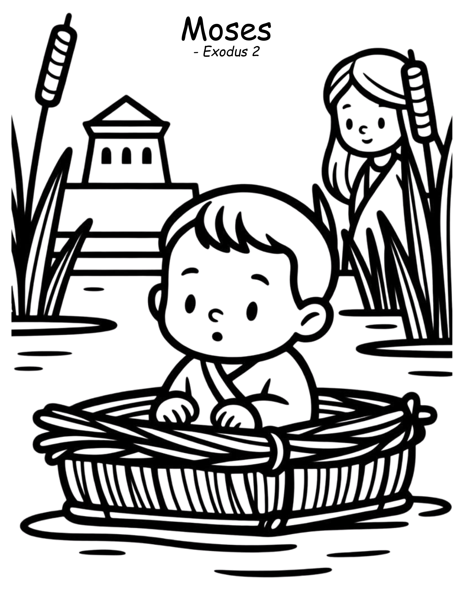 Free KJV Bible Heroes Coloring Pages Pack | 6 Fun Bible Stories for Kids (Print & Color)