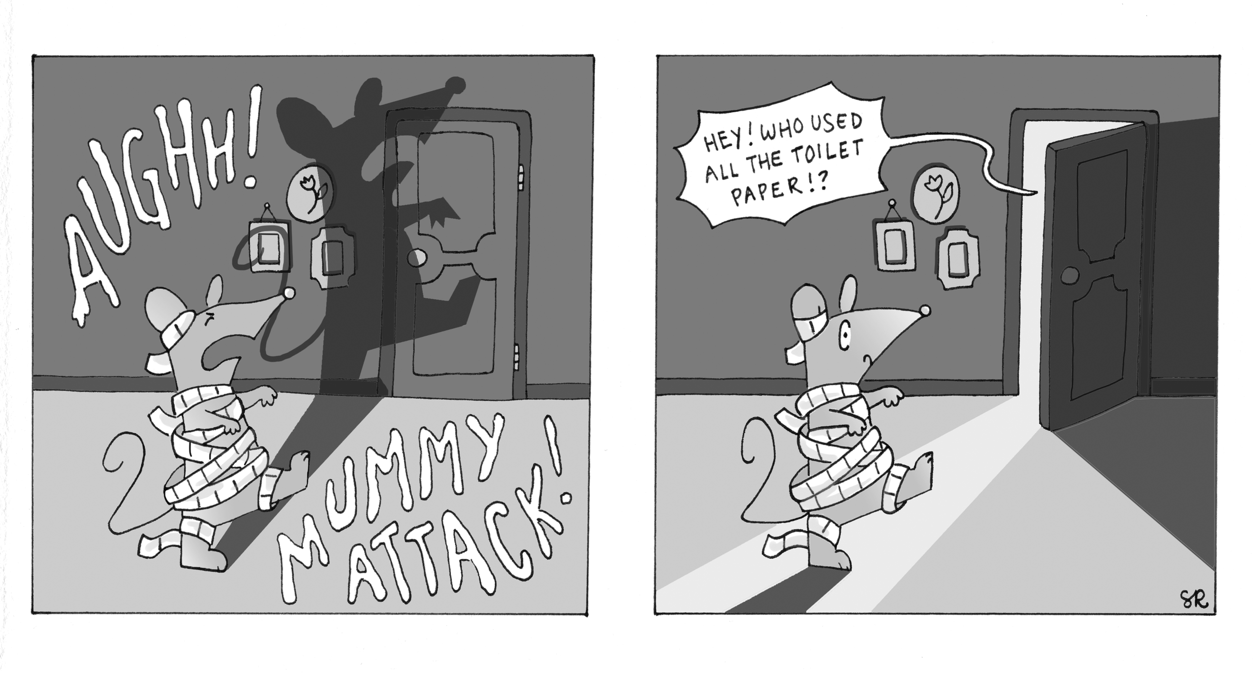 Mummy Comic Edited black and white.png