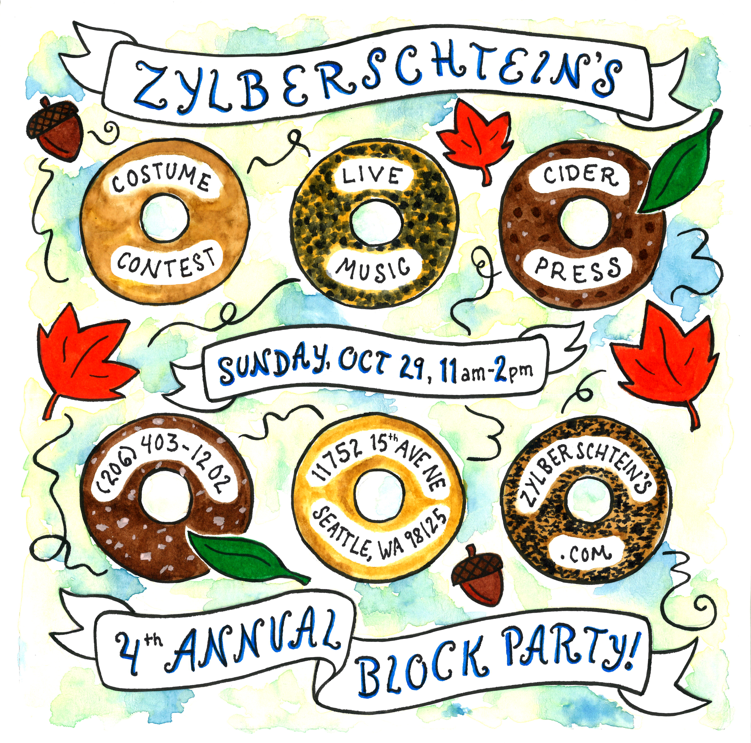 Zylberschteins 4 Year Anniversary Poster.png