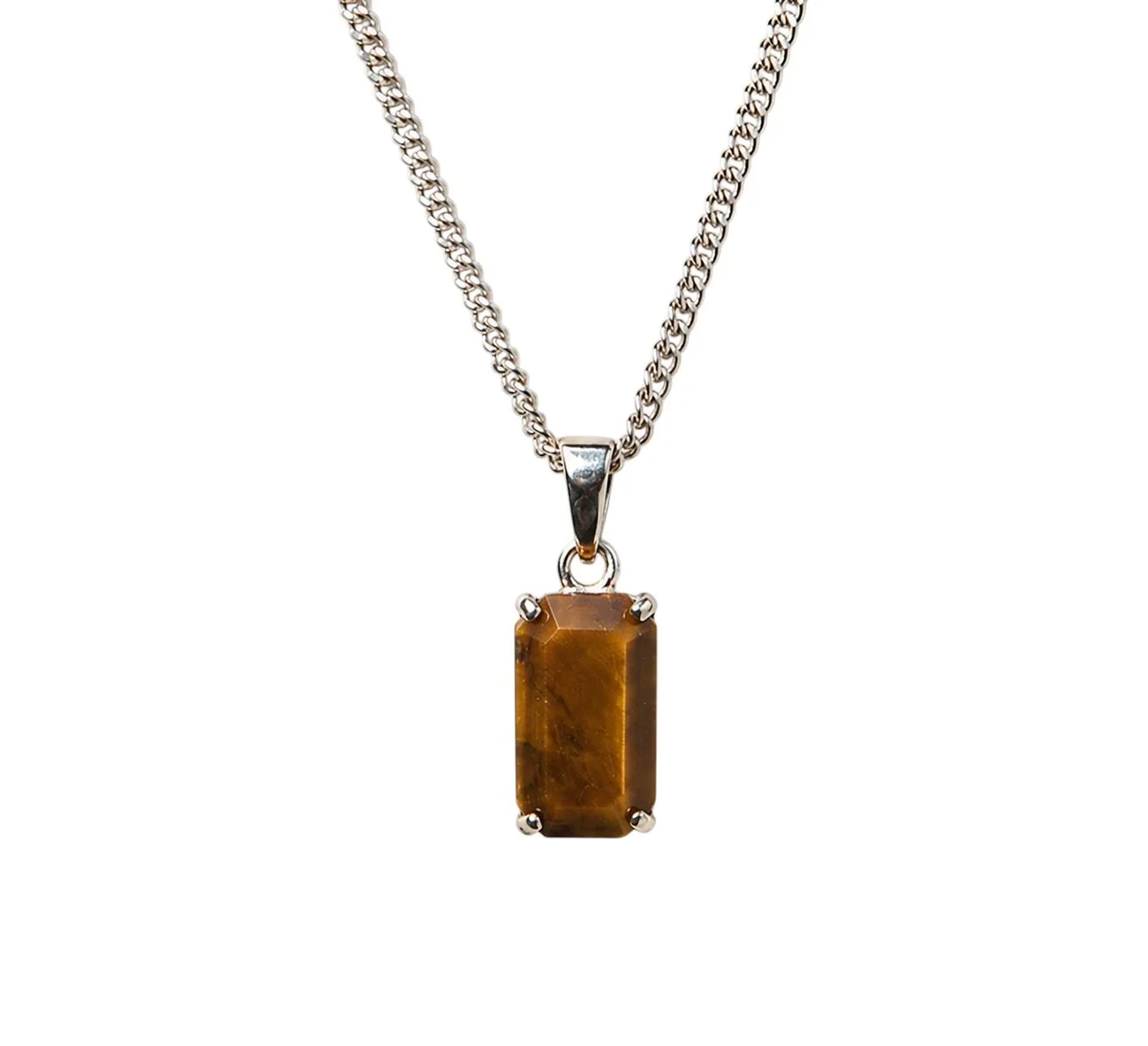 Cadena con Dije Timber Monolith (Plata)