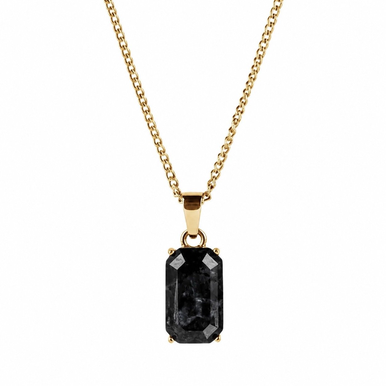 Cadena con Dije Fractured Monolith   (Oro)