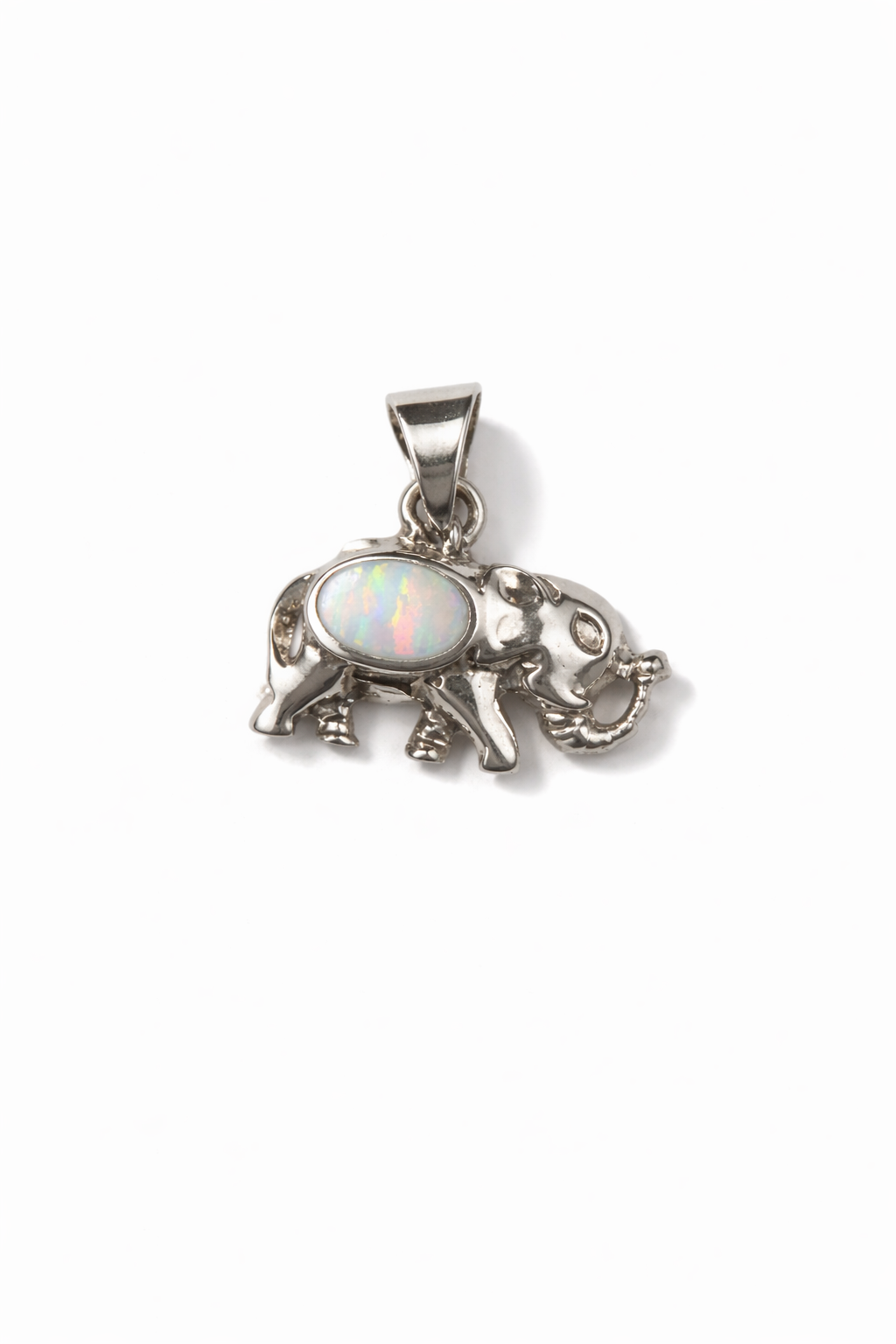 Dije Plata Elefante Opalo