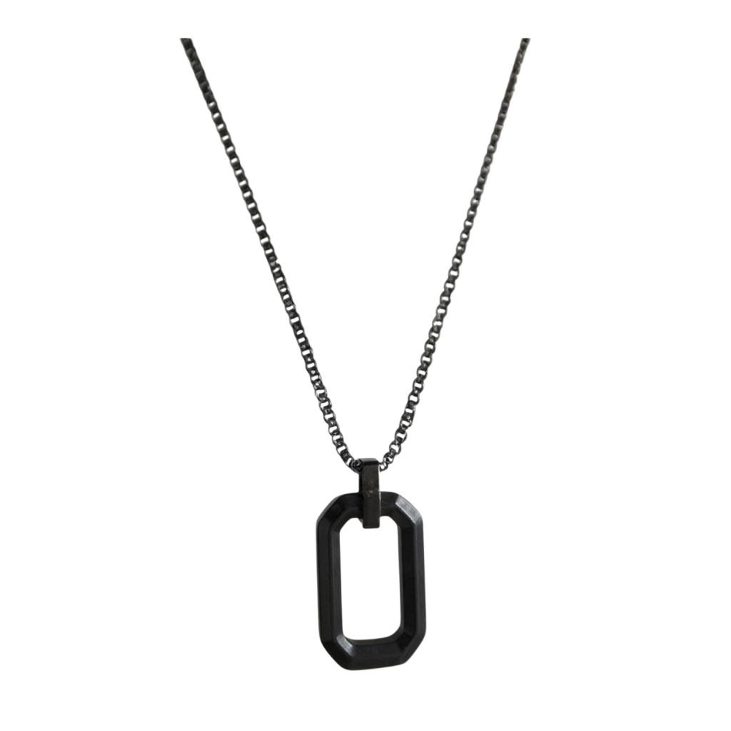 Cadena con Dije Strata Negra