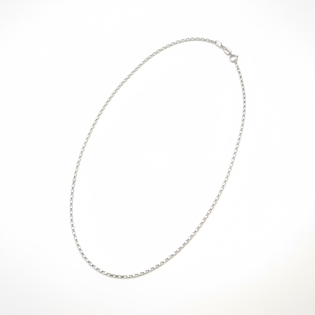 Cadena Plata estilo italiana delgada