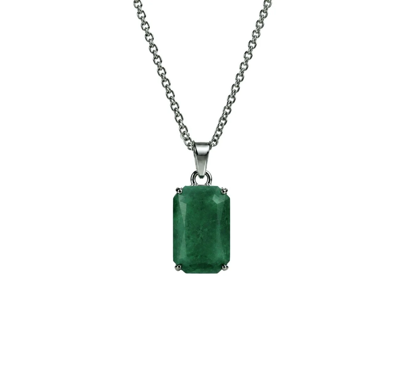 Cadena con Dije Mint Monolith (Plata)