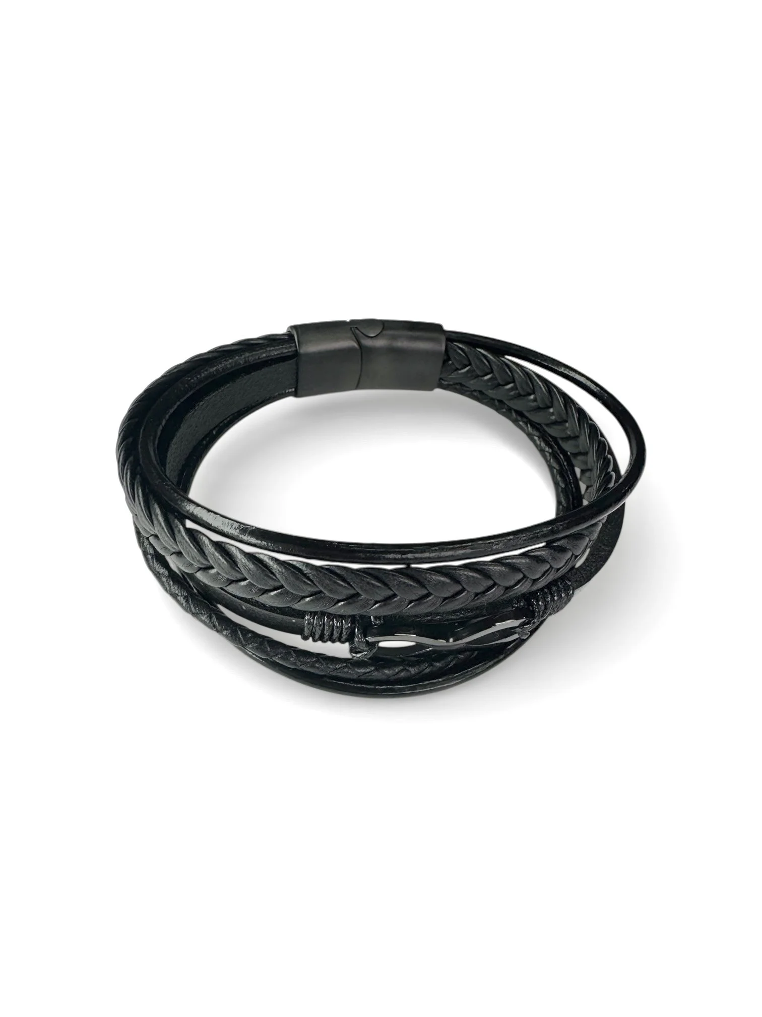 Brazalete Cuero Infinito