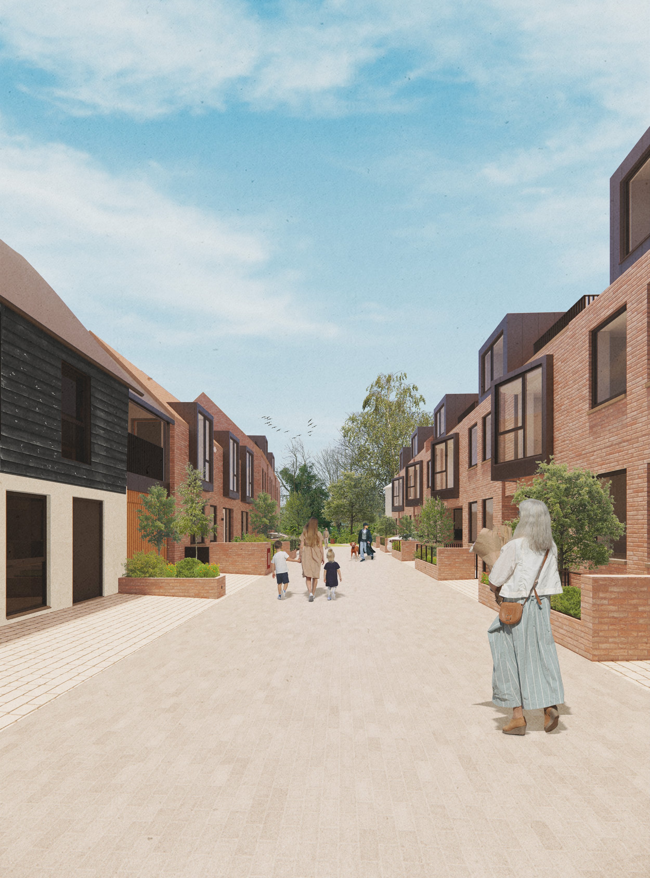 High Street Ware re-development Hertfordshire