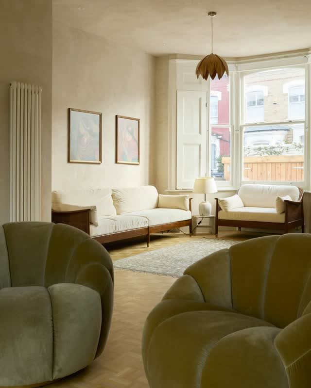 Some houses need to be understood before they can be transformed.

At Dynevor Road, a tired Victorian terrace has been reworked from front to back. Original bay windows restored, external solid brick walls lined with insulating lime plaster. A darken