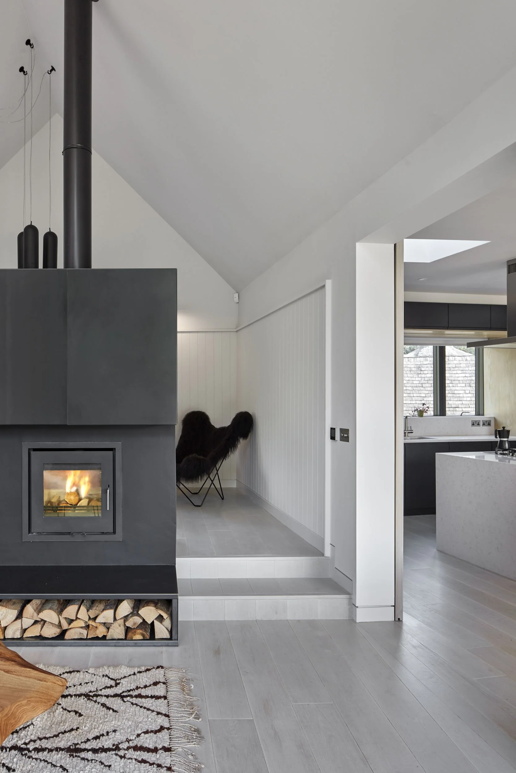 Fireplace at Backwater Norfolk