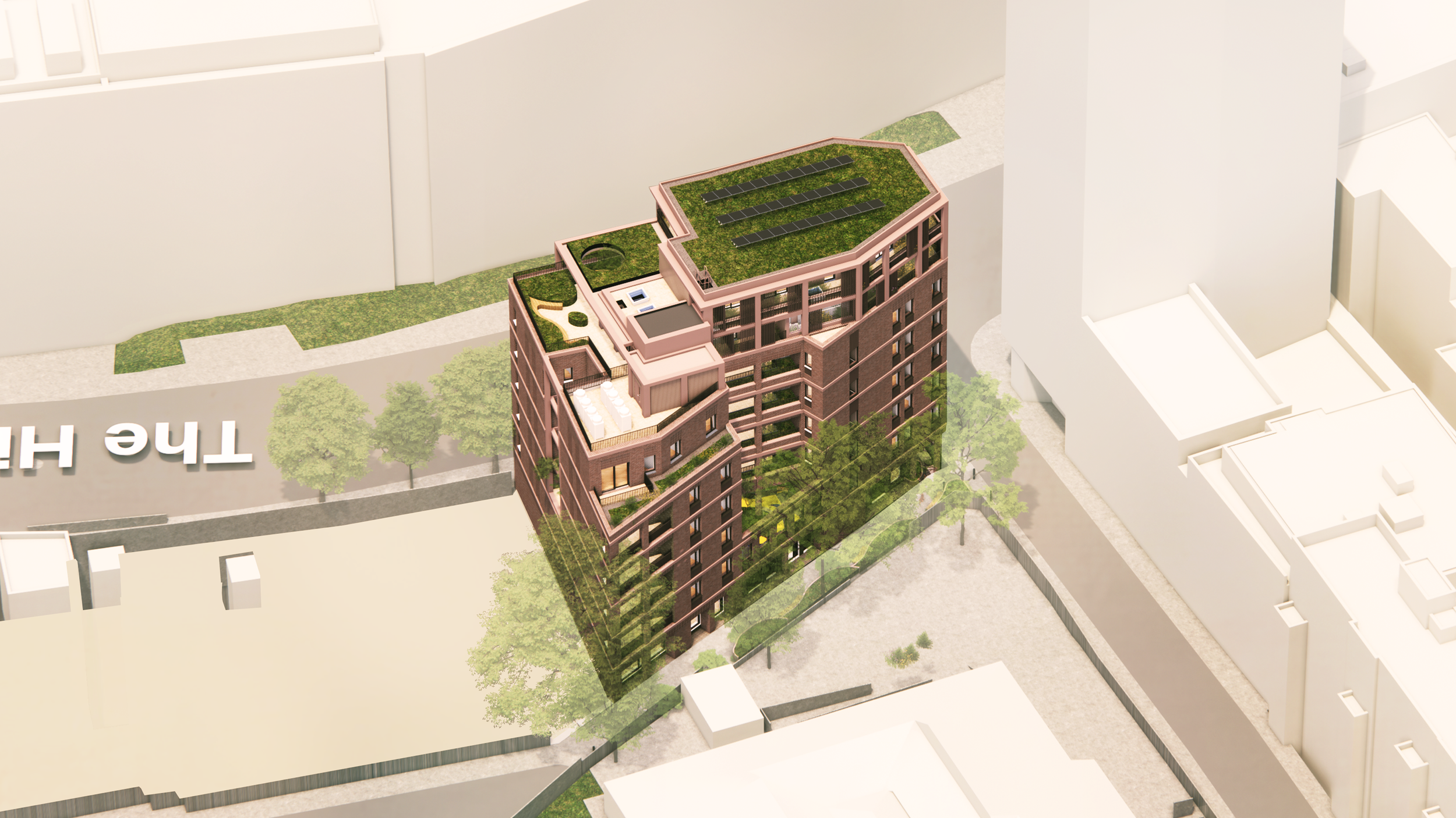 Overview of The Highway scheme by Platform 5 Architects