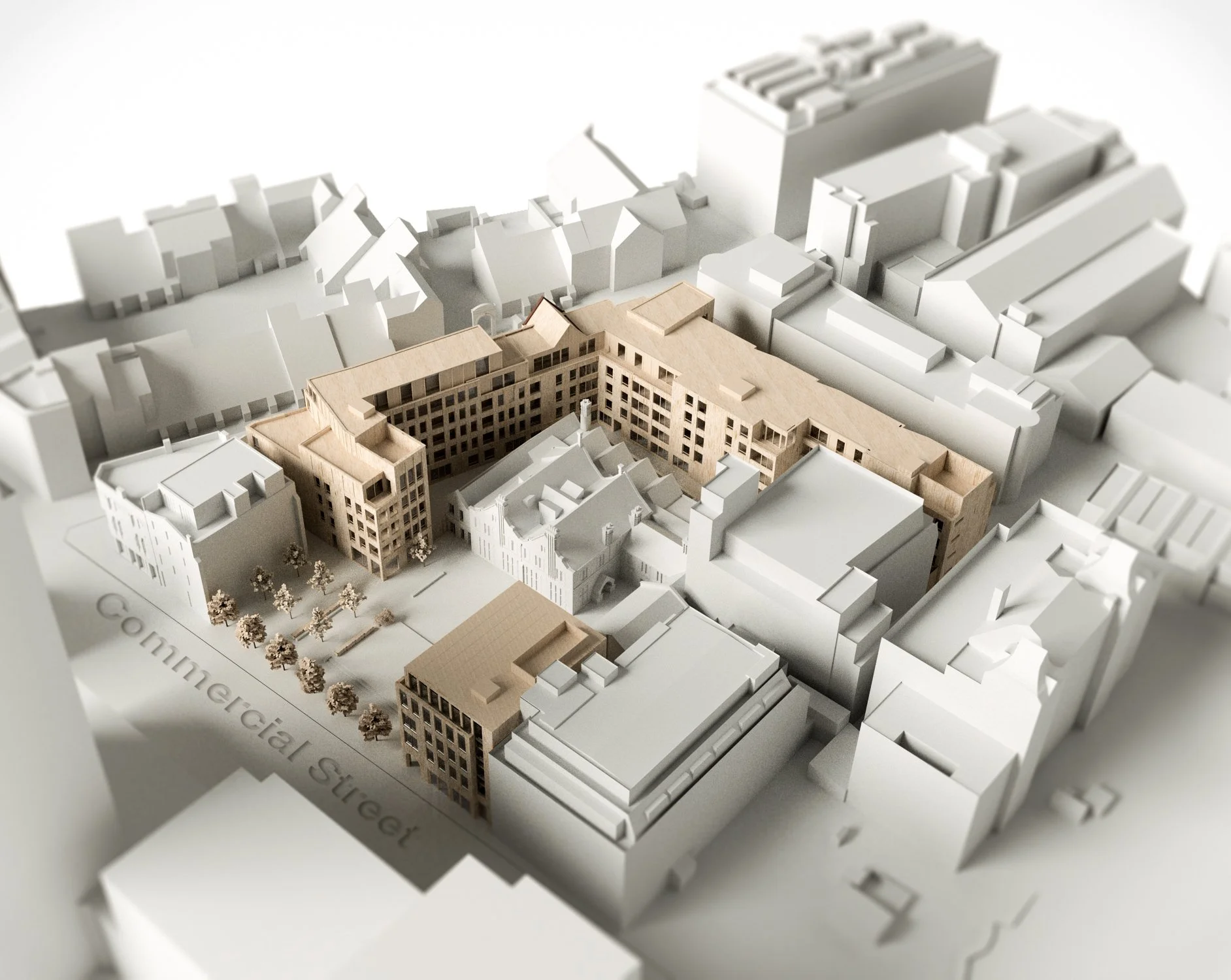 Model of Toynbee Hall development Whitechapel