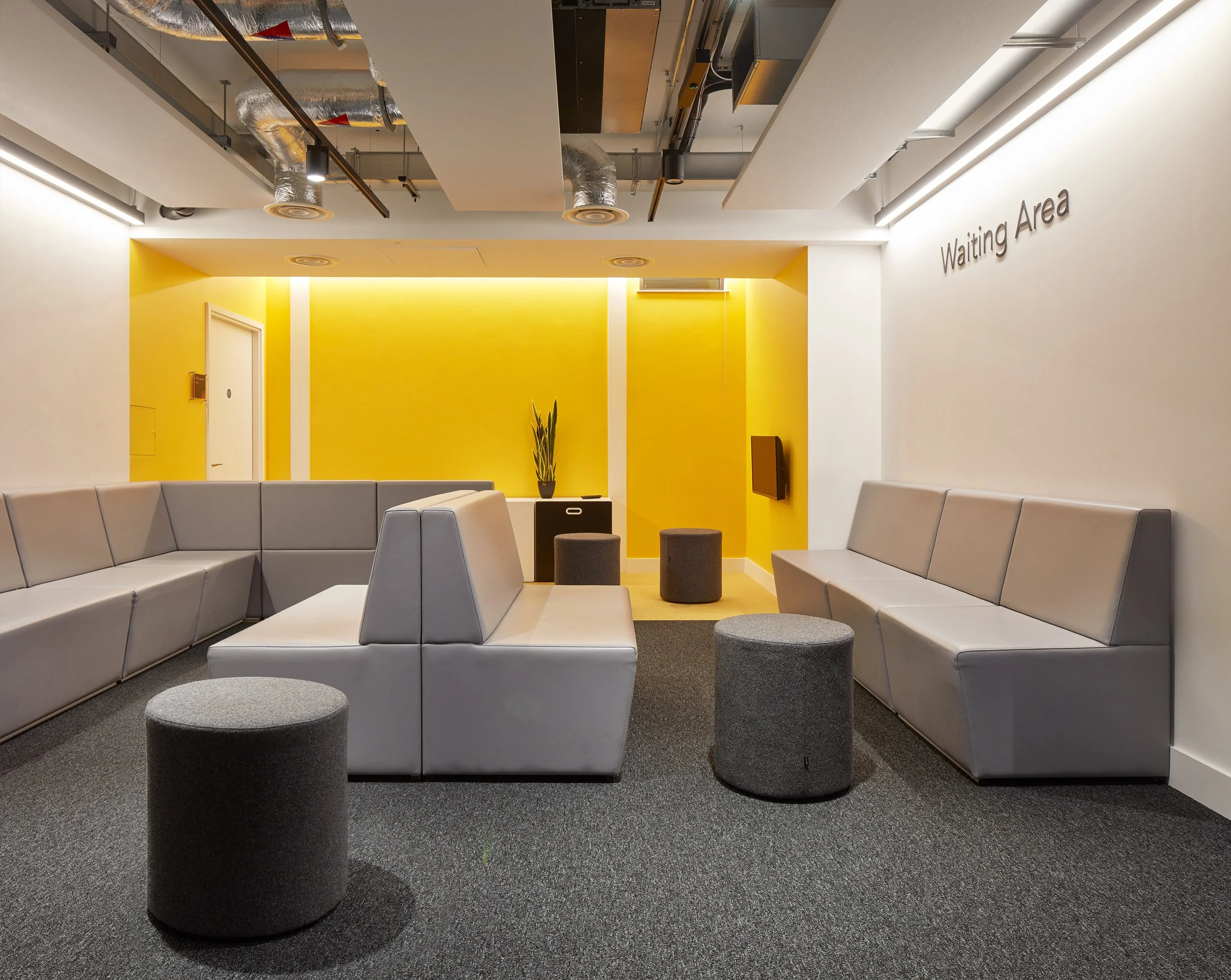 Waiting area at 28 Commercial Street