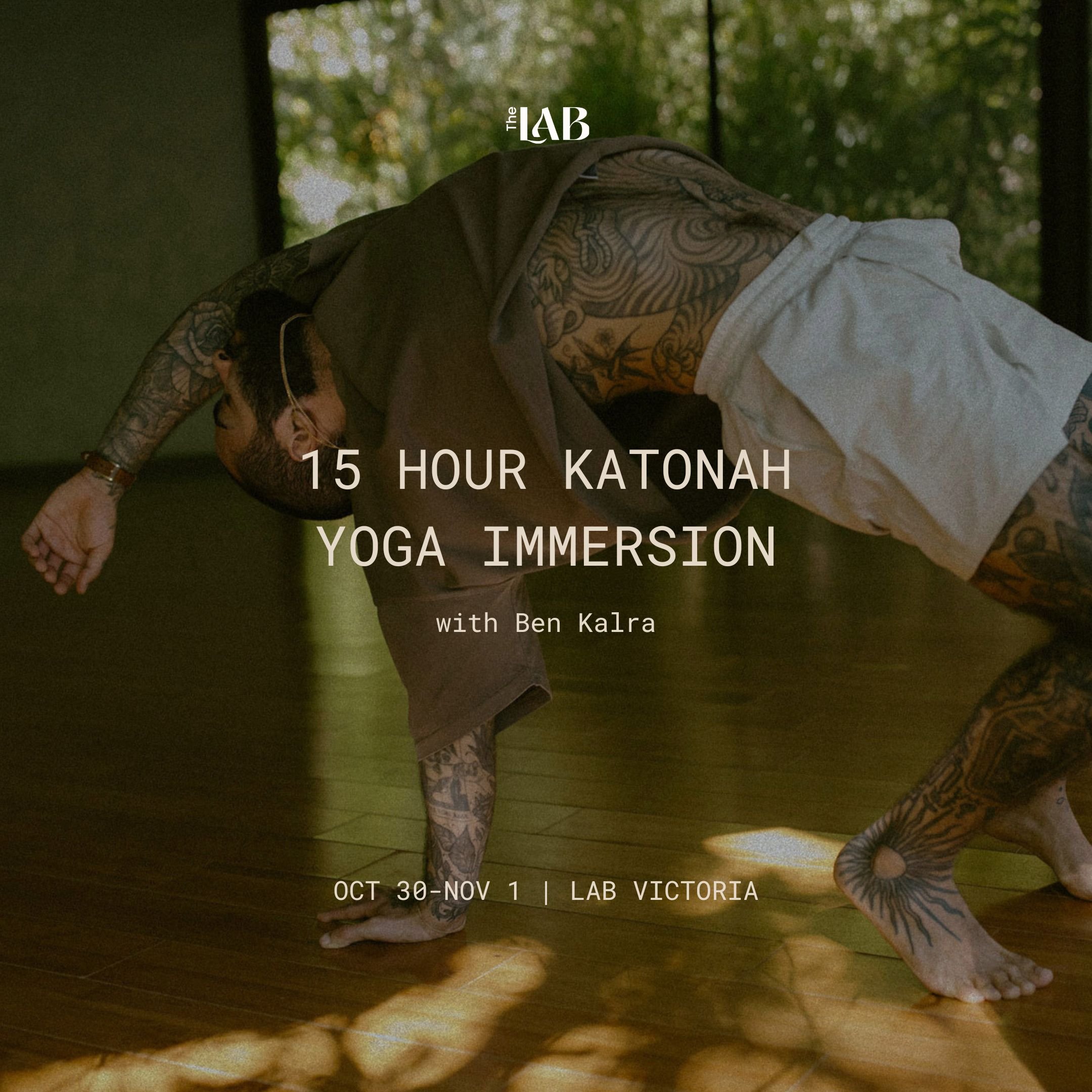 Katonah Yoga Immersion w Ben