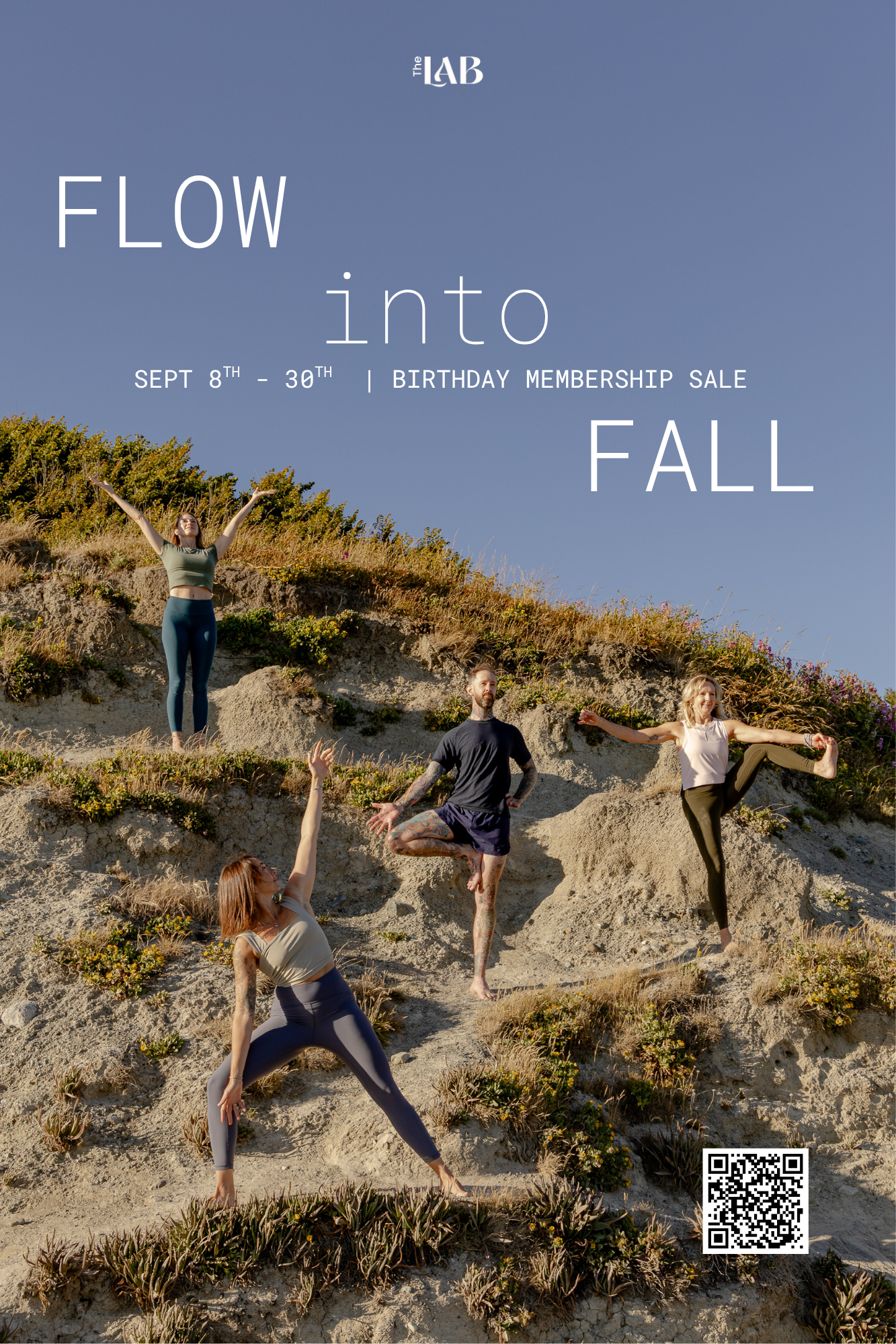 FLOW INTO FALL | LAB BIRTHDAY SALE