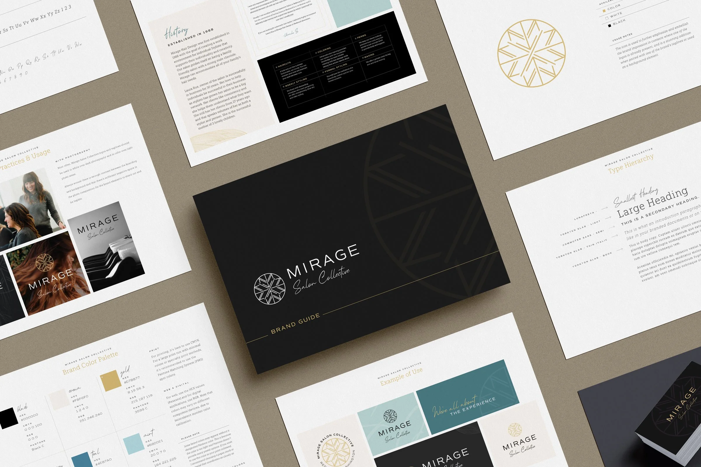 Brand Guidelines for Salon