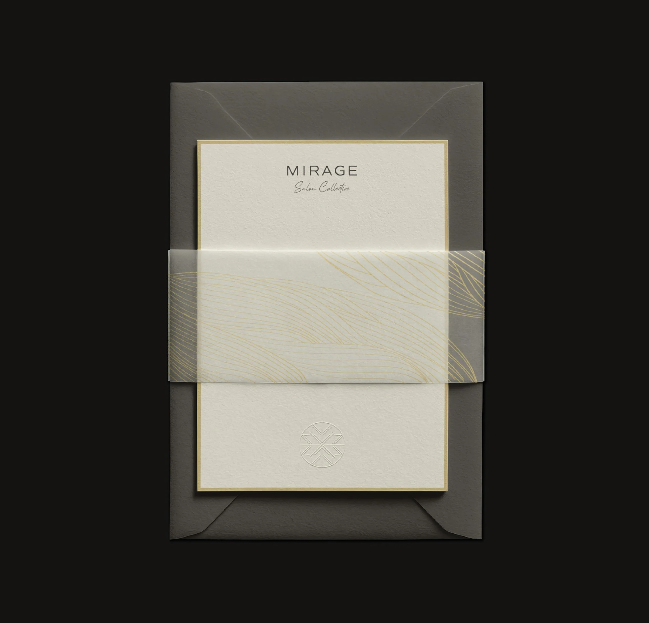 Mirage Salon Collective stationary set