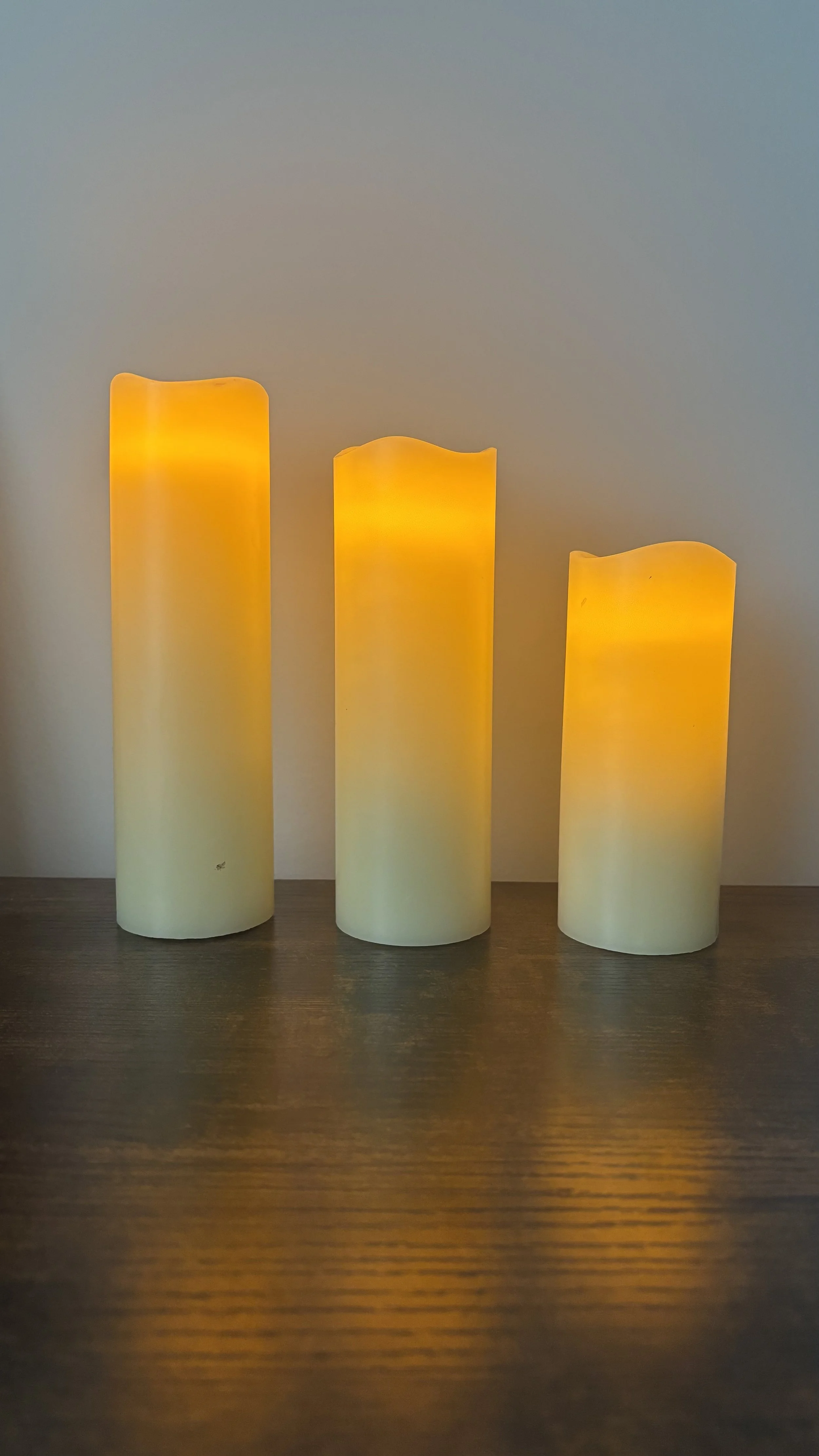 Pillar Candles with No Vase $1 each 