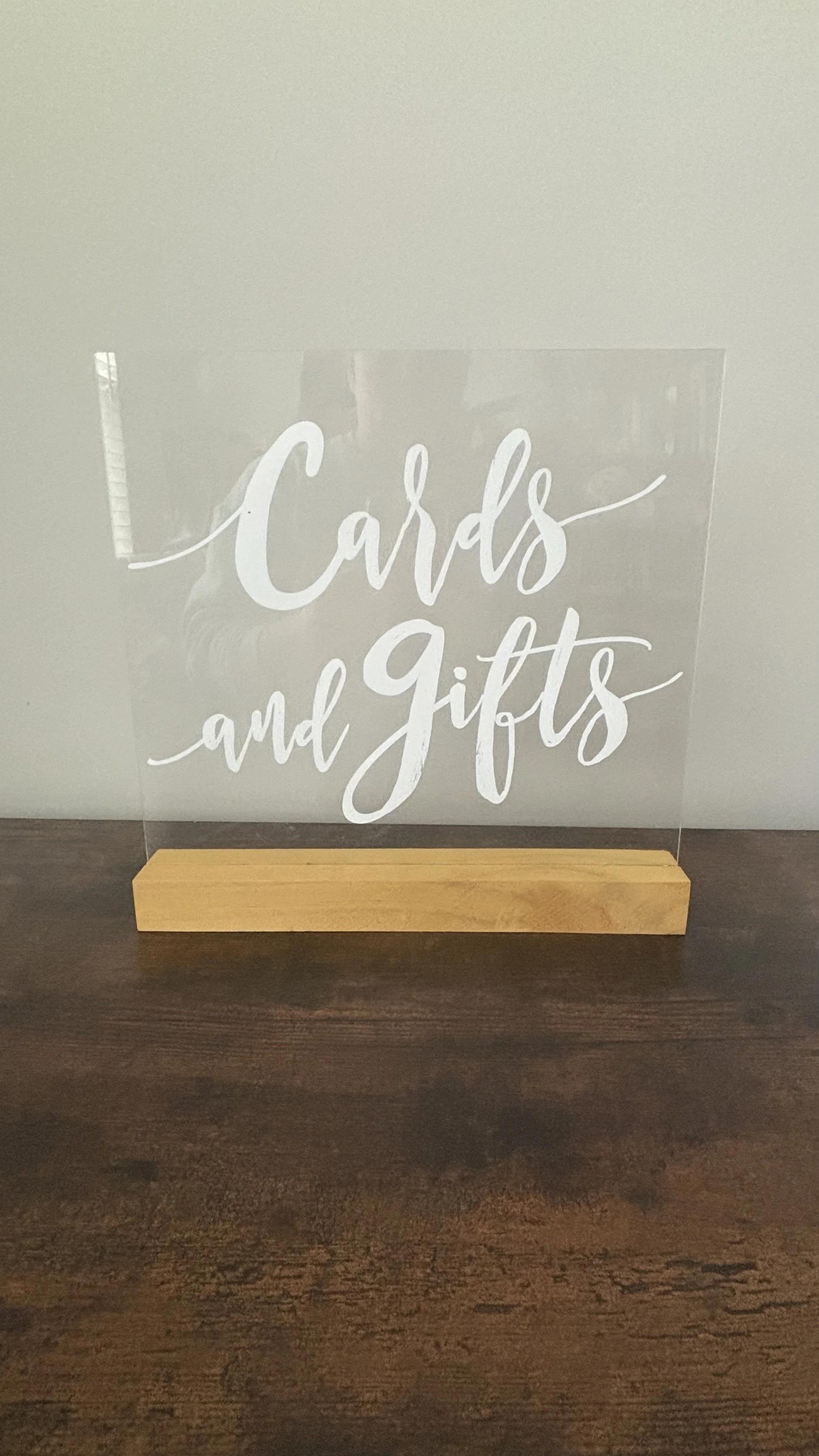 Cards and Gifts Sign $5