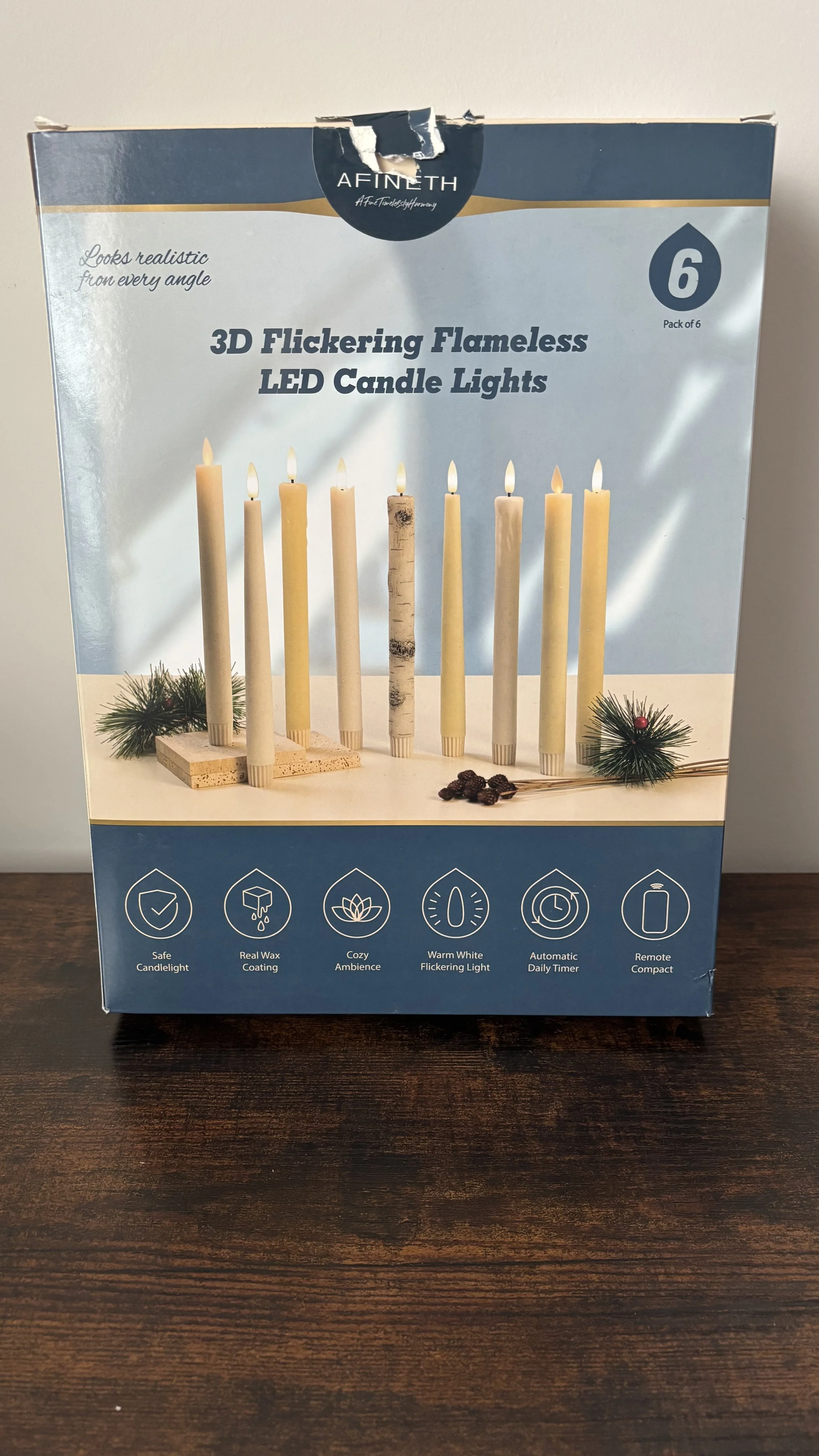 Ivory Taper Candle Qty 12 $1 Each