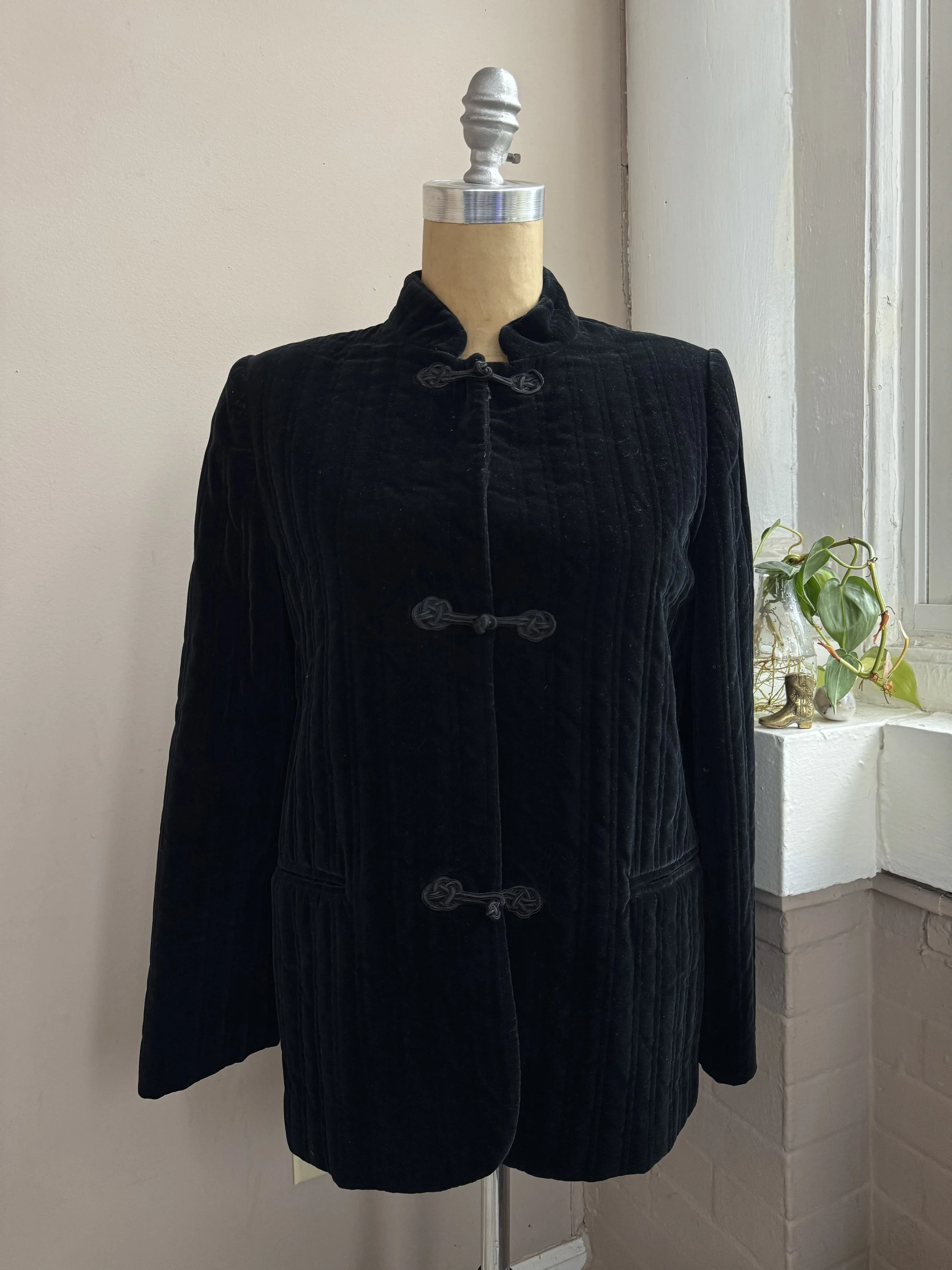 Velvet Obsidian Coat