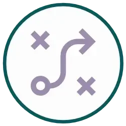 Icon depicting strategy