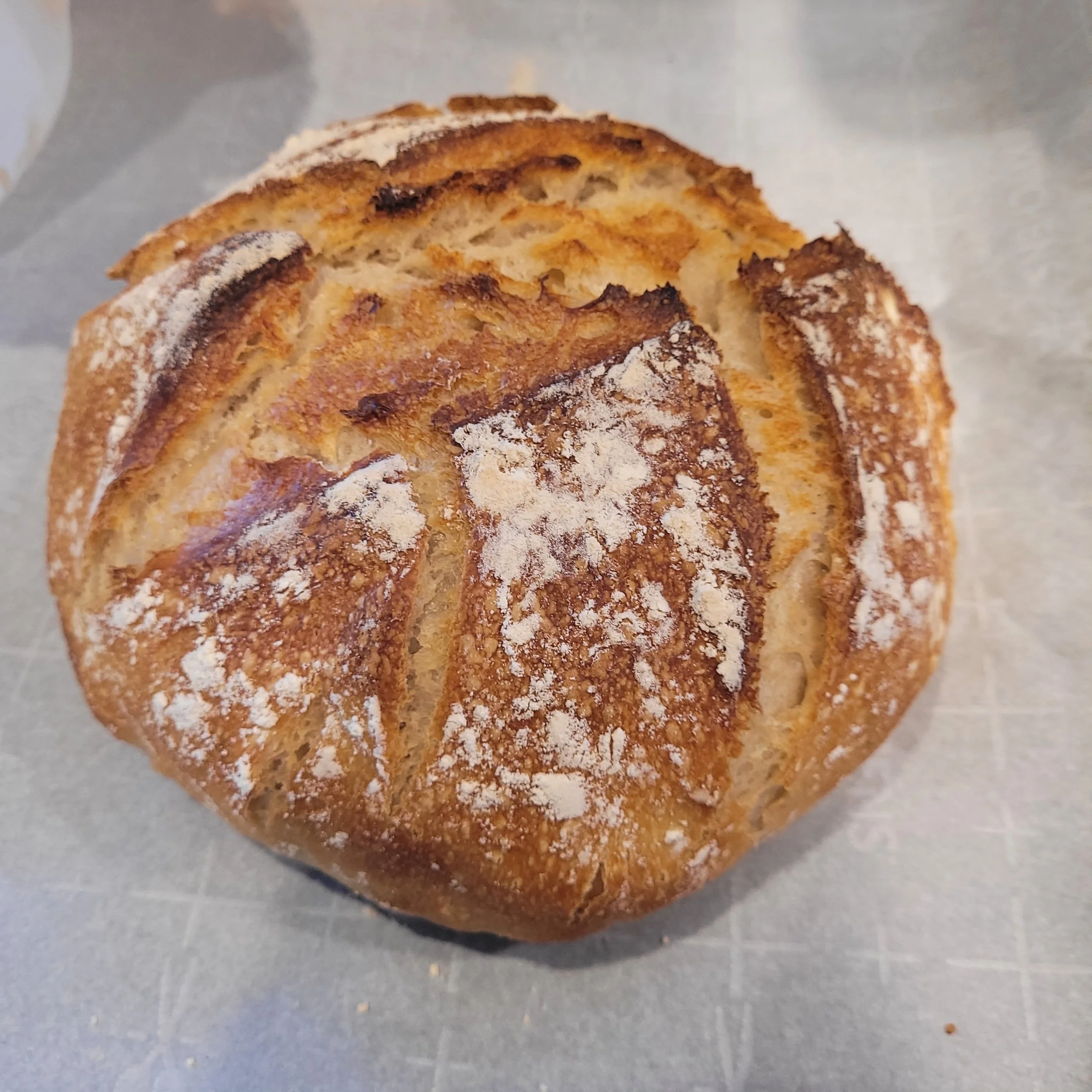 Traditional Round Sourdough Loaf