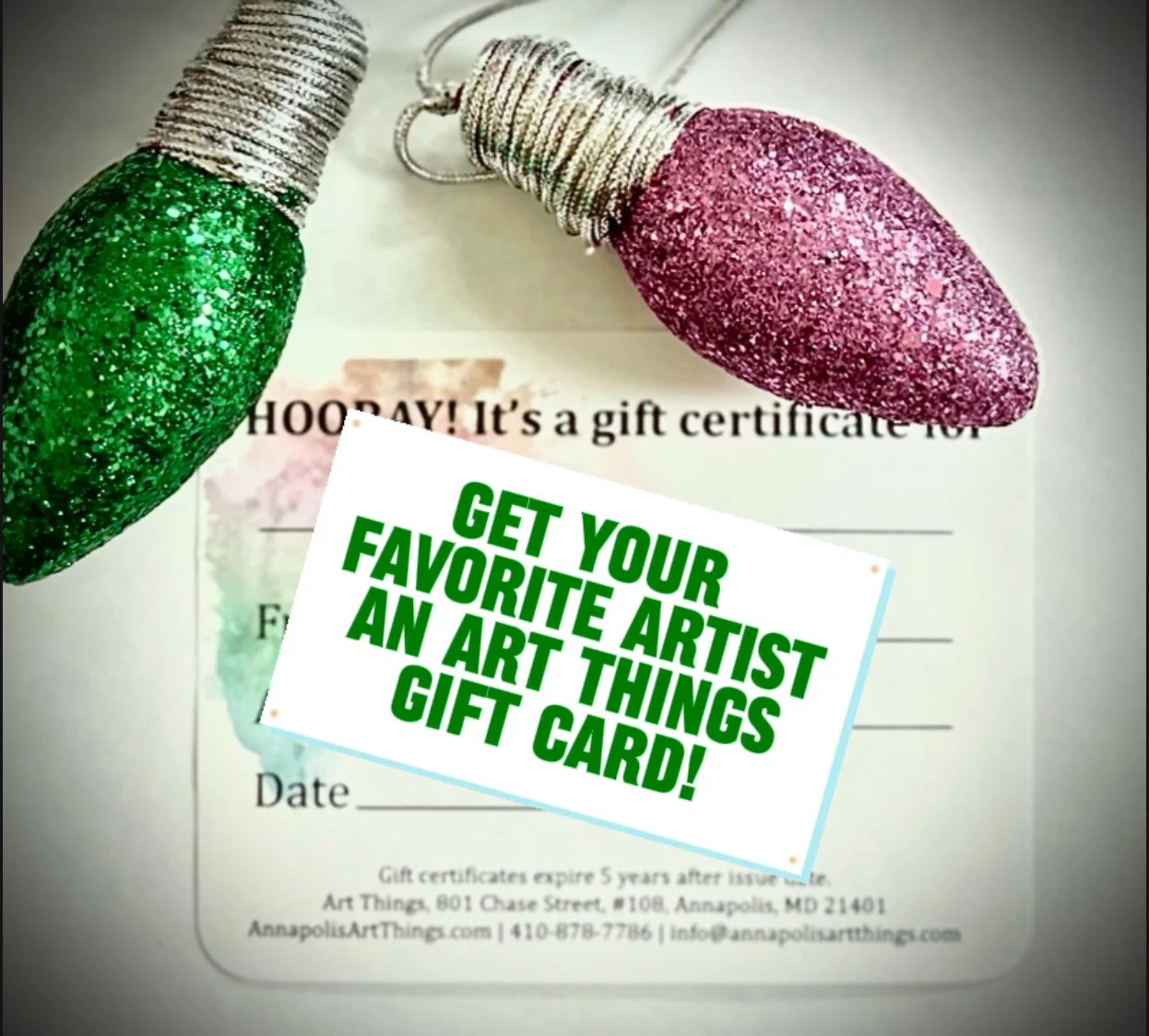 HAPPY HOLIDAYS FROM ART THINGS…