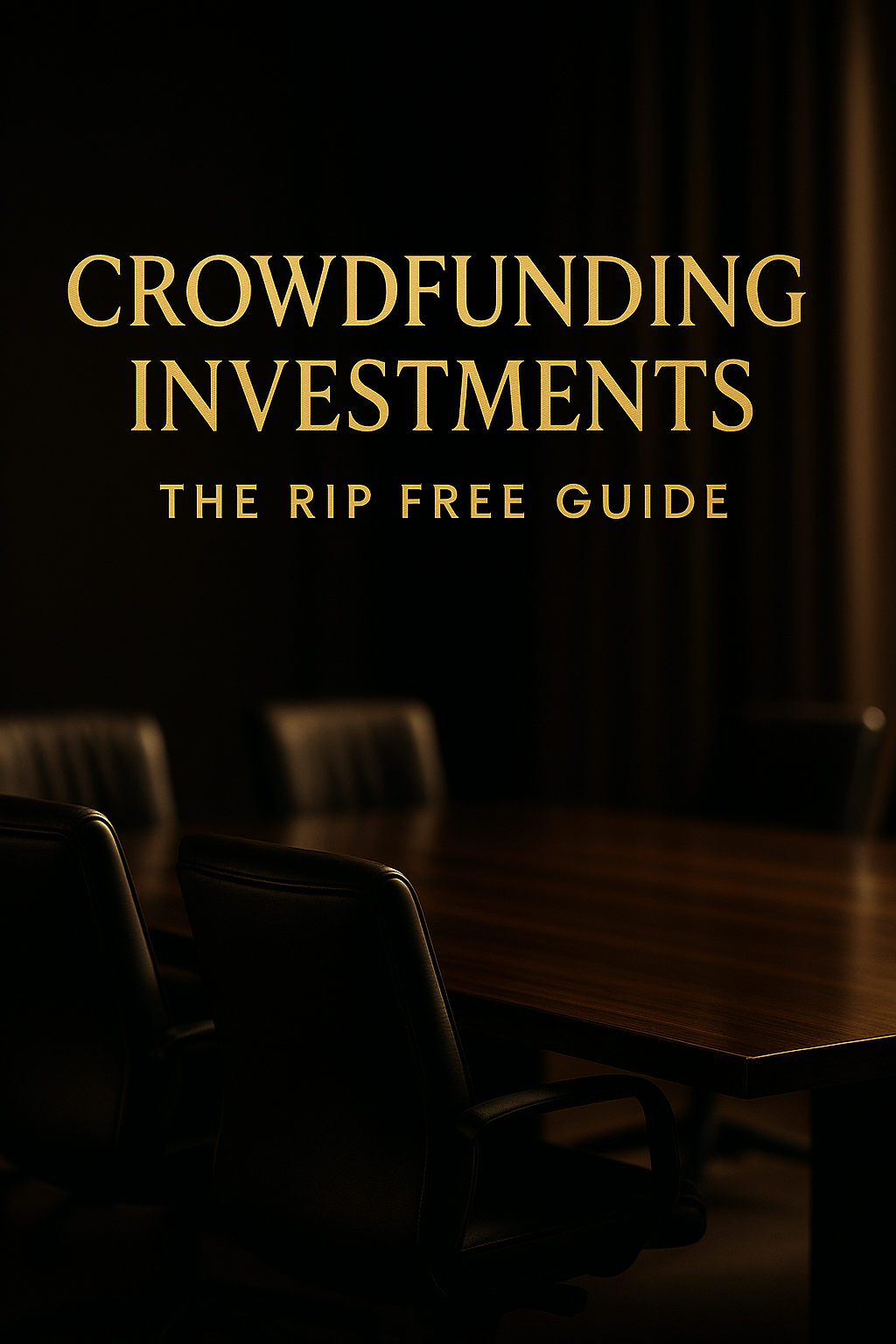 Crowdfunding Investments — The Rip Free Guide