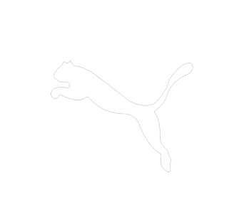 White Puma logo on a black background.
