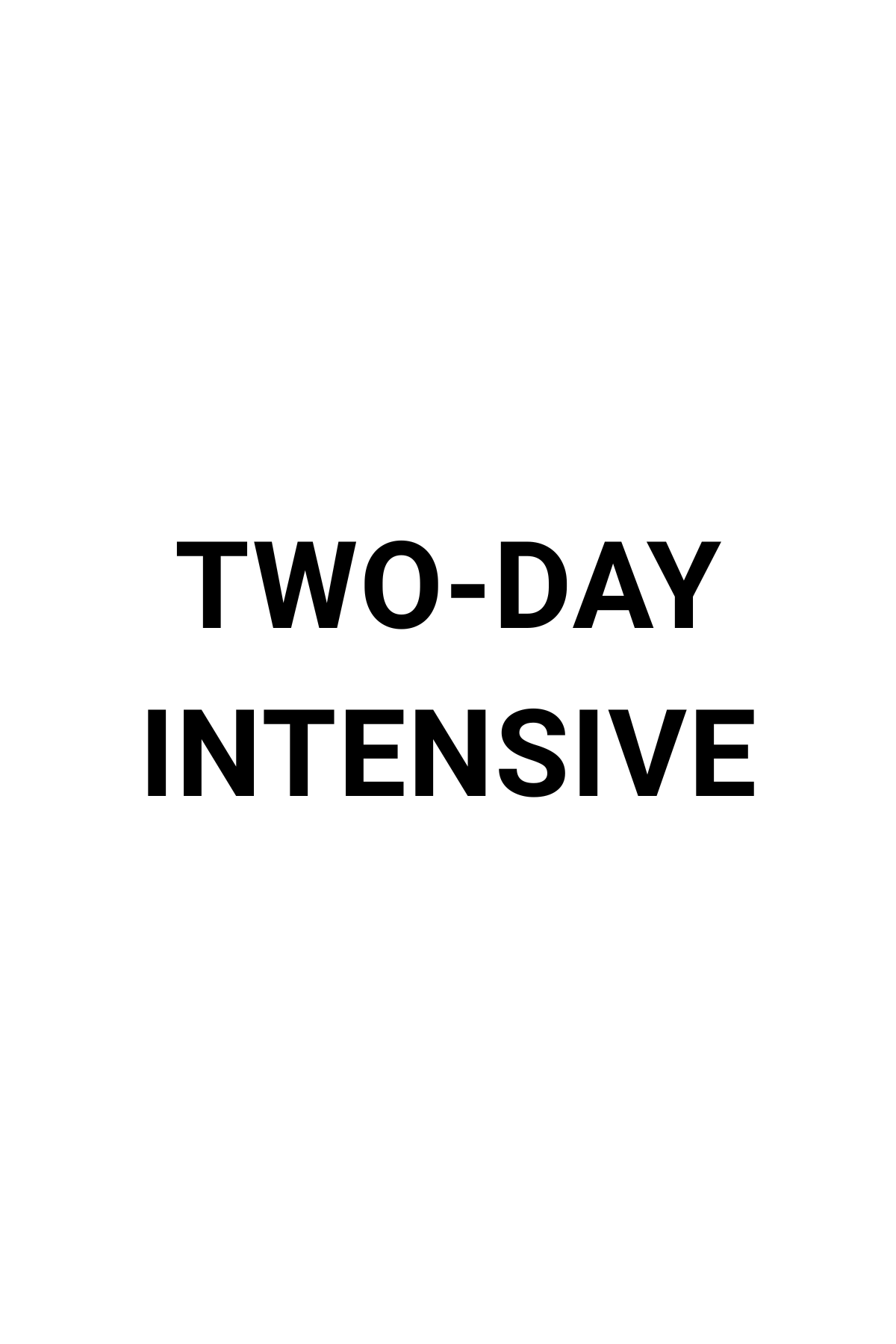 Two-Day Intensive: December 22 & 23, 2025