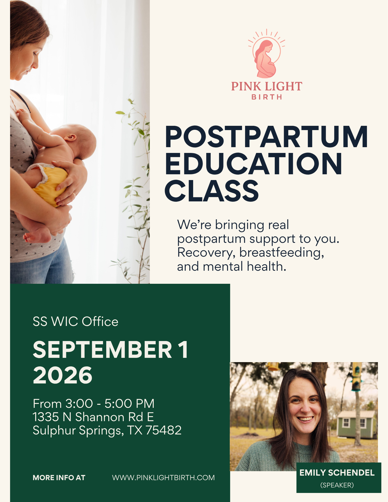 Postpartum Education Class