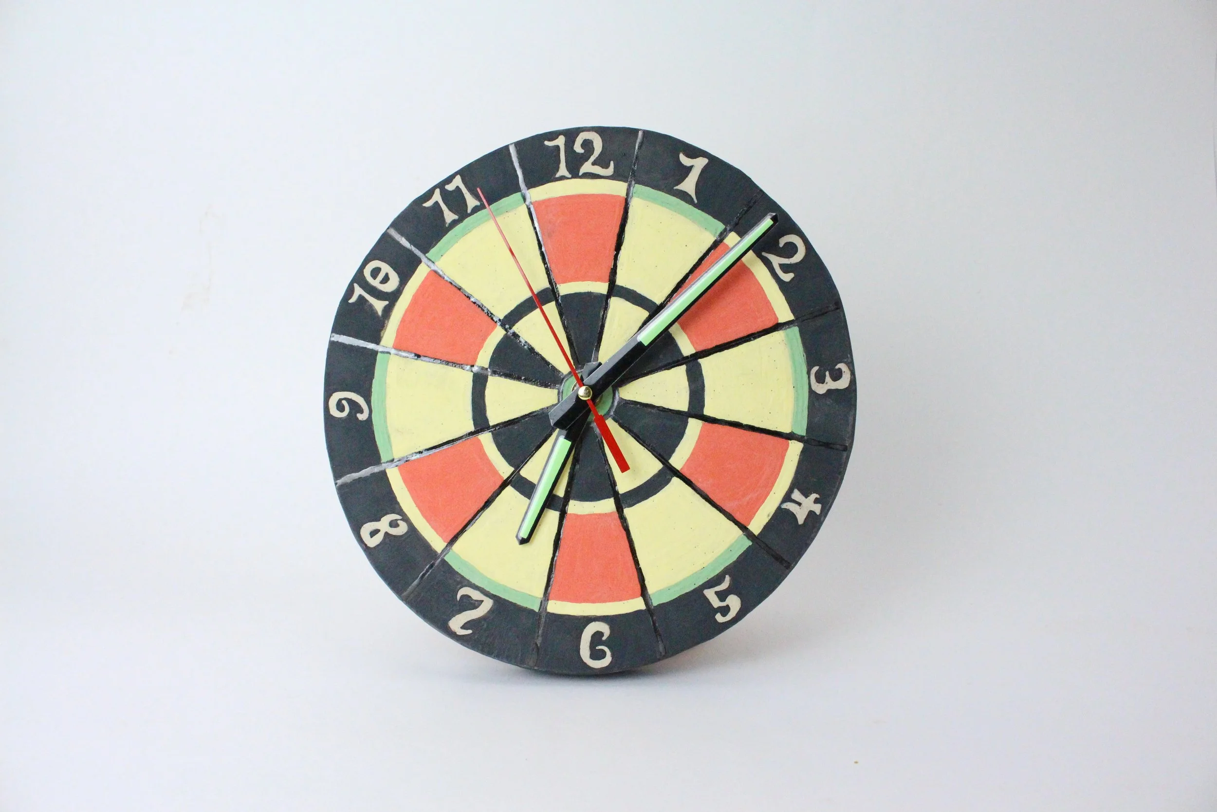 Dart Board Clock