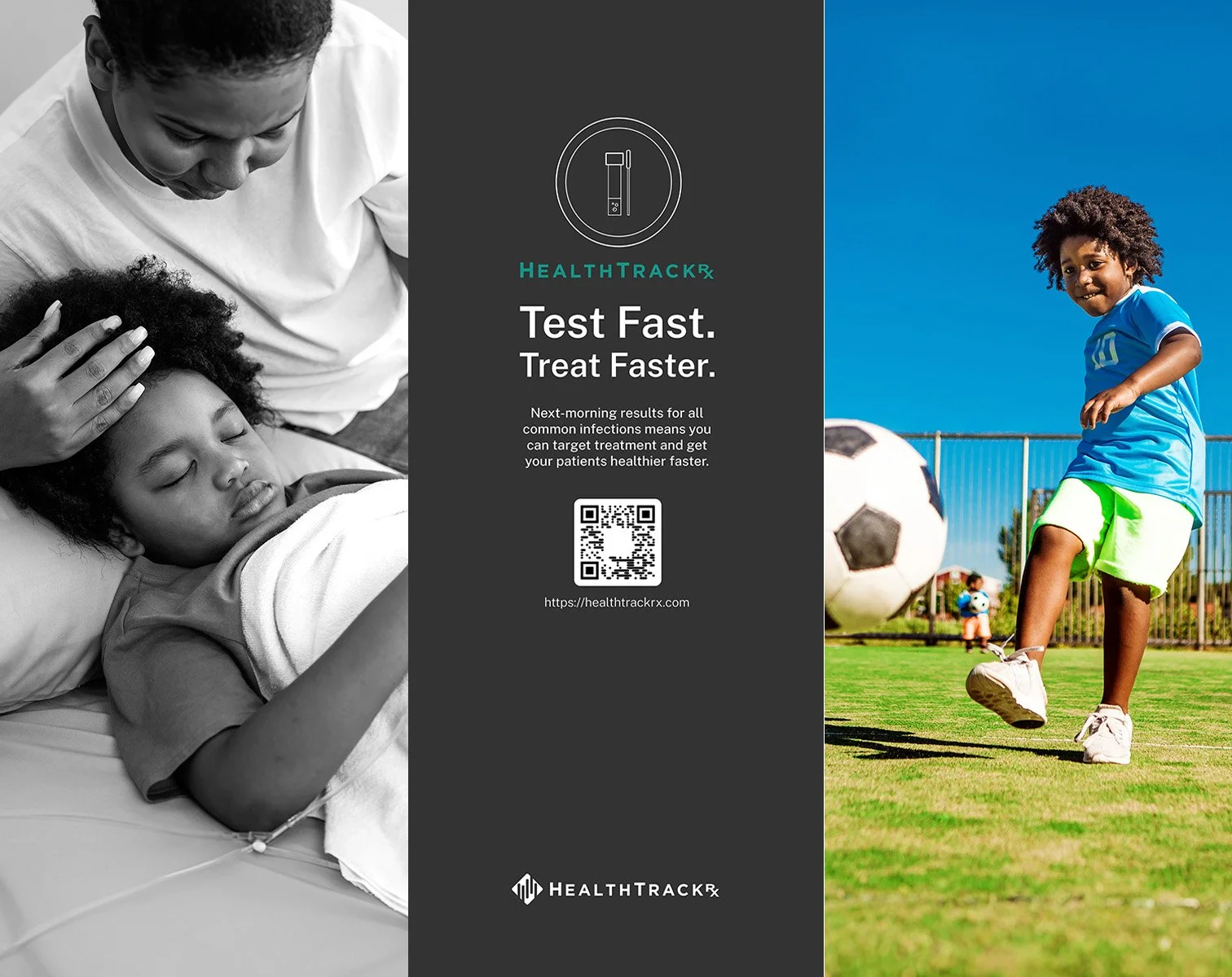 HealthTrackRx - Tradeshow Tryptich, Pediatrics 1