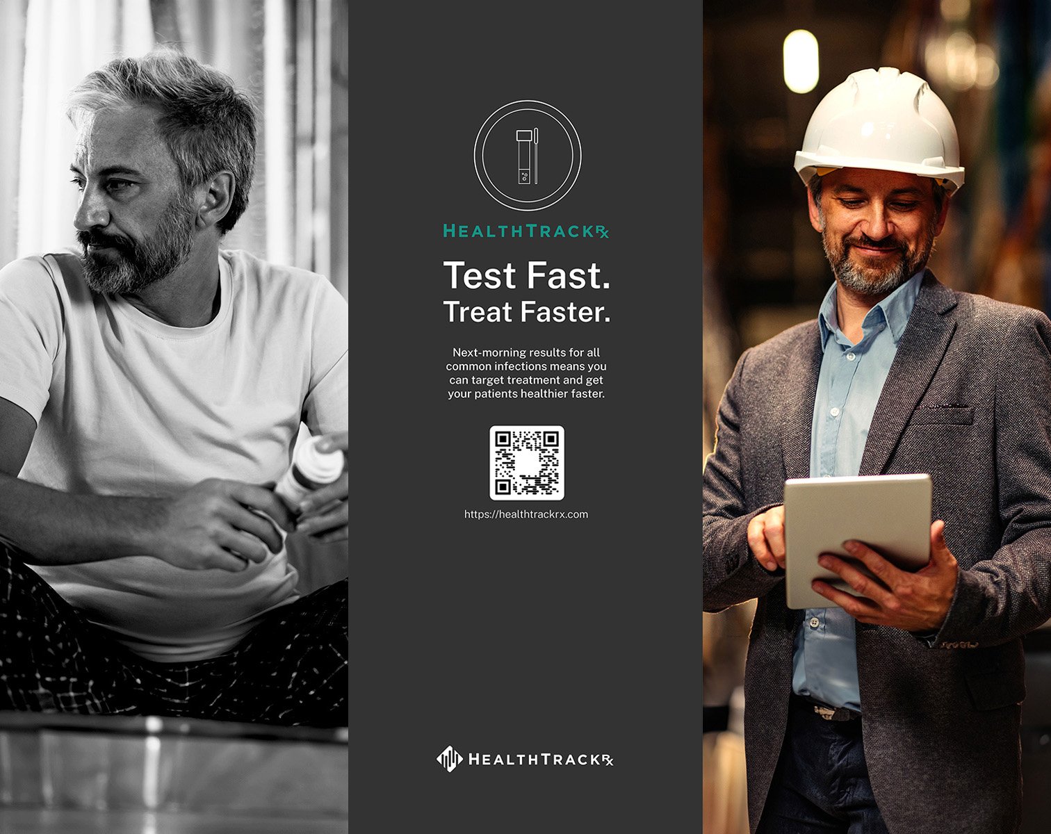 HealthTrackRx - Tradeshow Tryptich, General