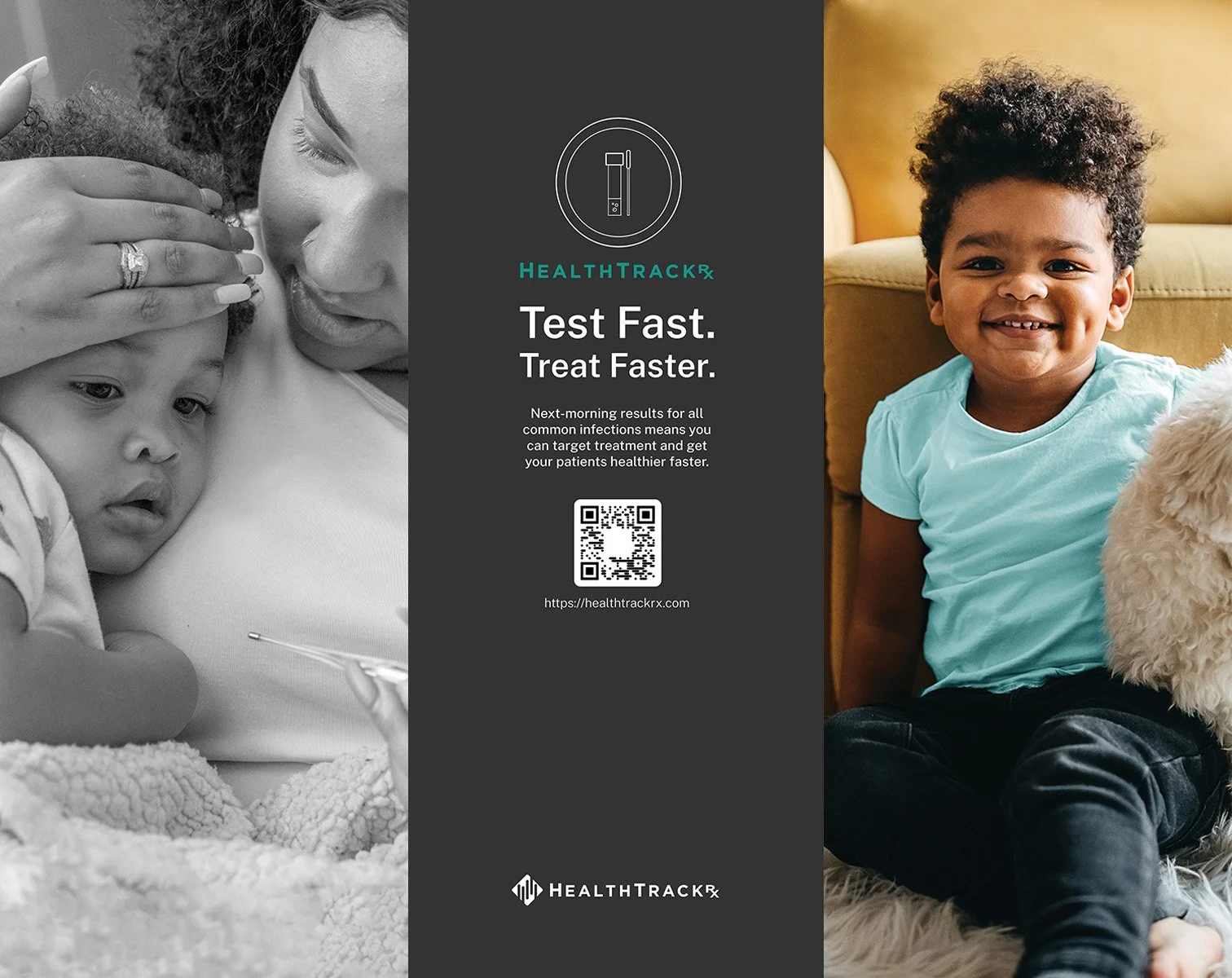 HealthTrackRx - Tradeshow Tryptich, Pediatrics 2