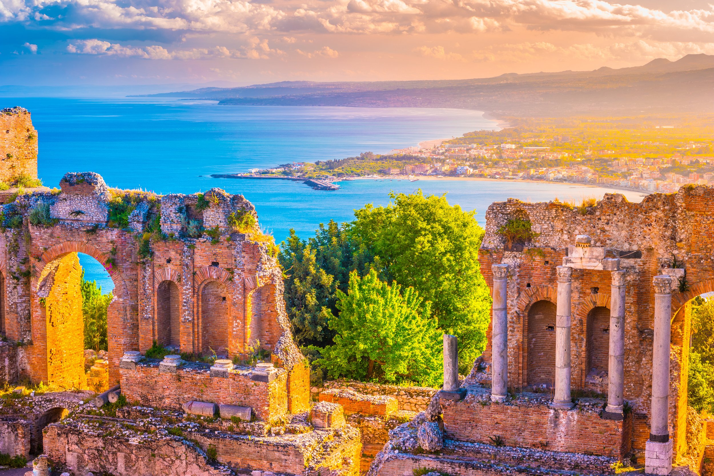 Ancient Theatre of Taormina,  Sicily