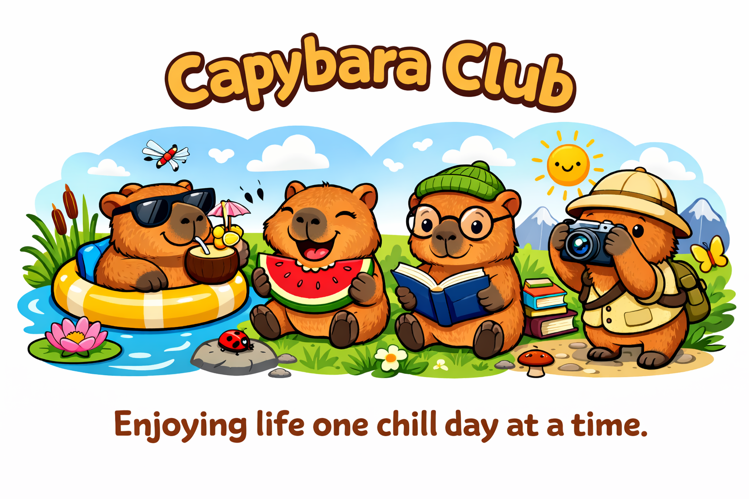 capybara club mug