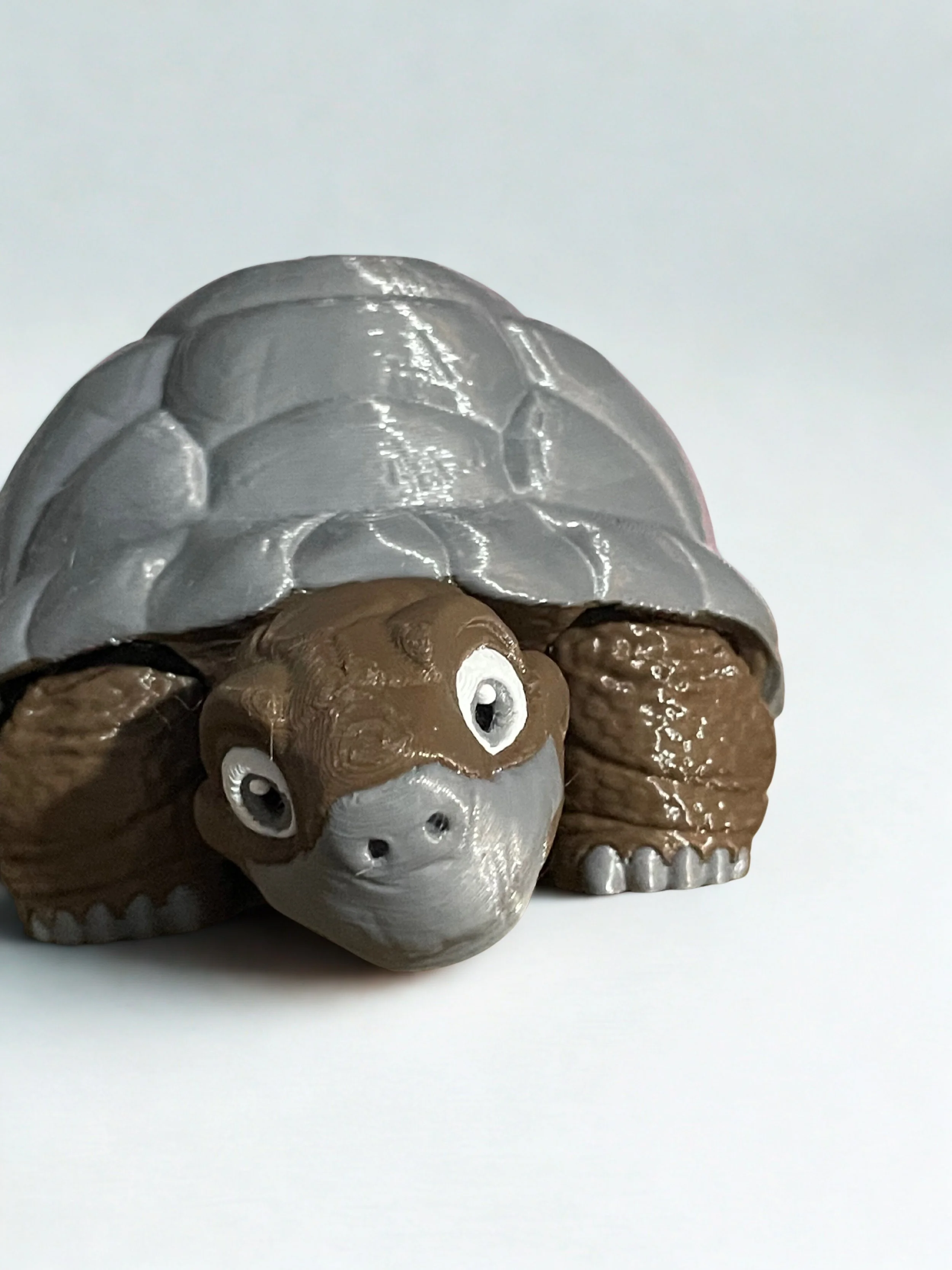 Little Woodland Turtle – 3D Printed Cute Animal Figurine