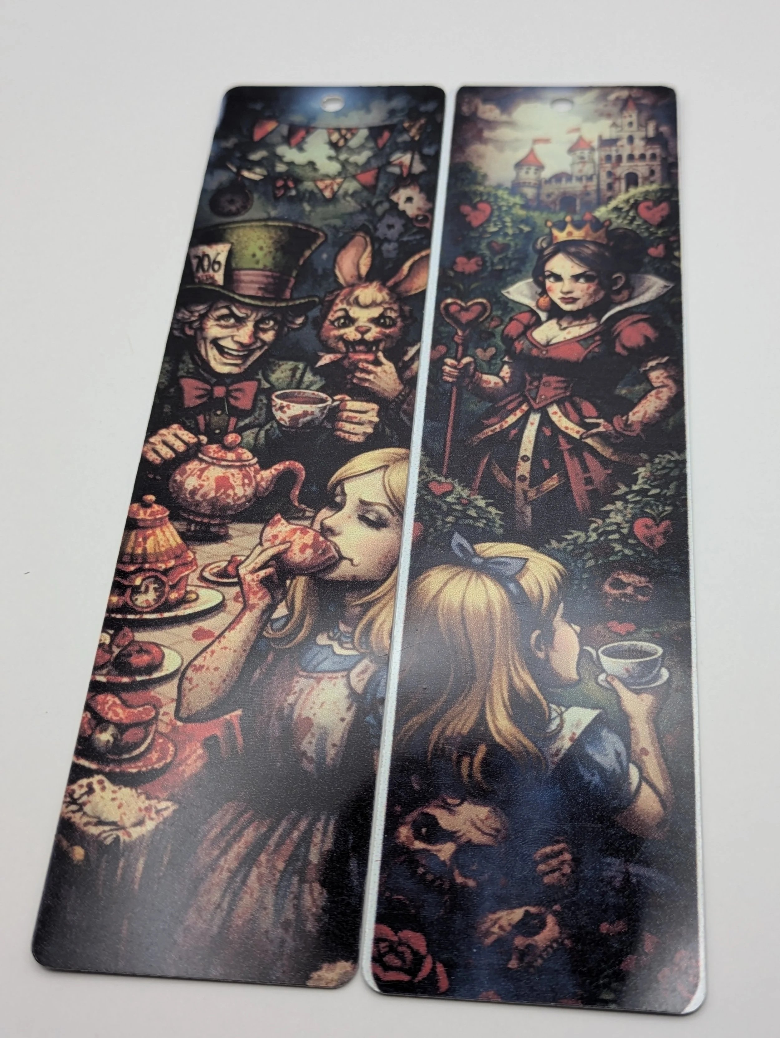 🖤 Dark Wonderland Bookmark Set 🖤