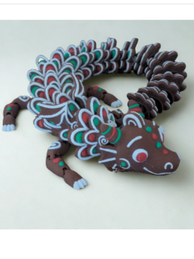 Gingerbread dragon