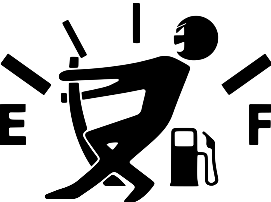 Man pulling the gauge