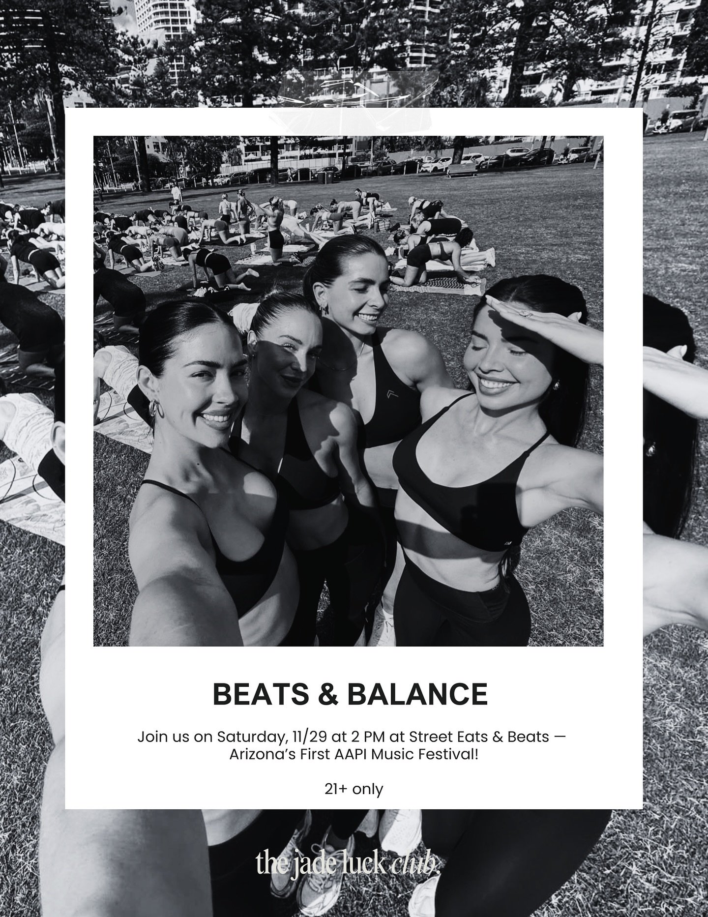 We&rsquo;re kicking off Day 2 of @azasianchamber&rsquo;s Street Eats &amp; Beats &mdash; AZ&rsquo;s first AAPI music festival &mdash; with movement, music + community!

Saturday, Nov 29 | 2 PM
📍 Solano Park, 5625 N 17th Ave, Phoenix, AZ 85015
🧘&zwj