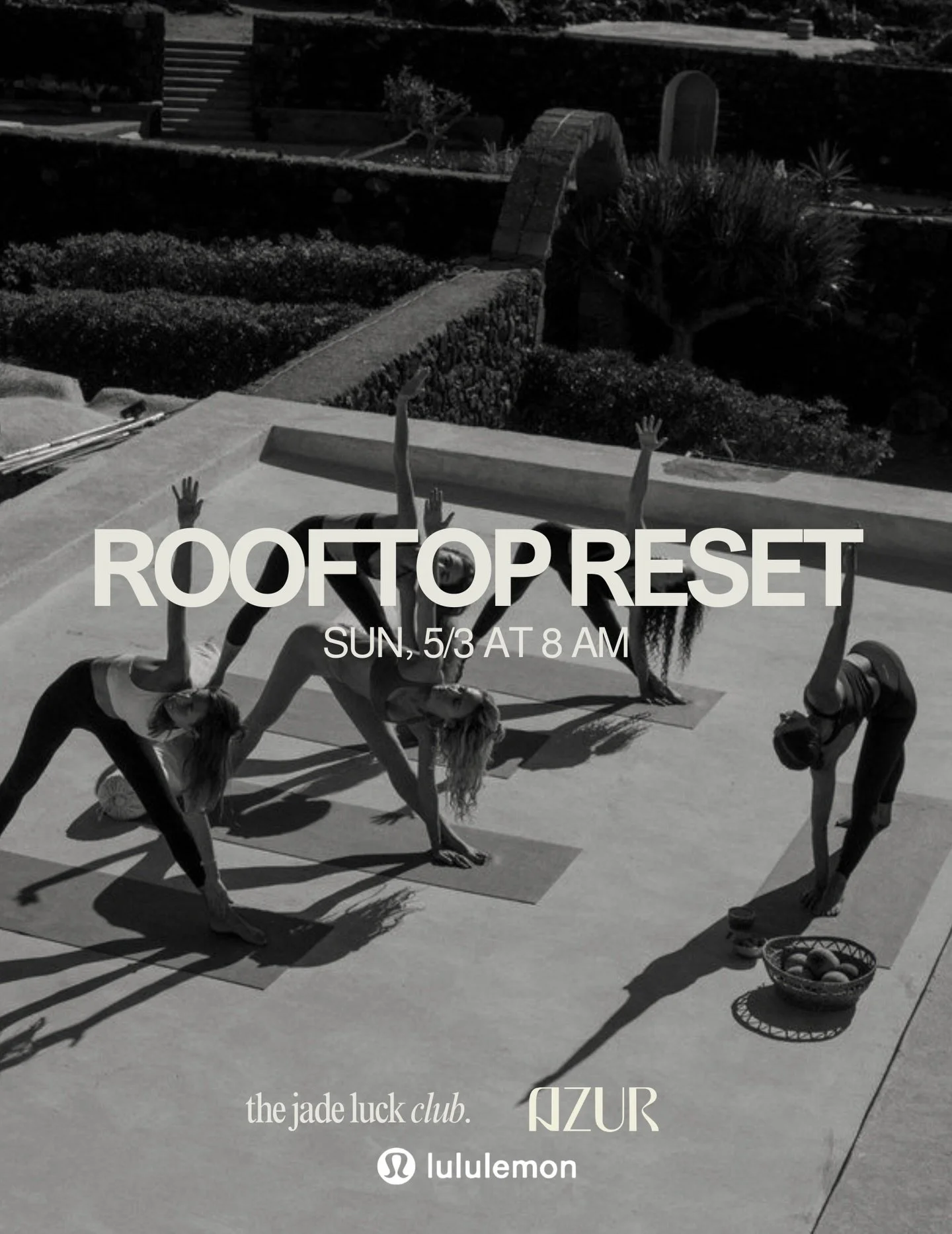 [SOLD OUT] this is your sign to romanticize your sunday mornings ☁️🍵

start your sunday with a rooftop pilates morning &mdash; think movement, matcha, and meeting new friends in their wellness era 🤍

🗓 sunday, may 3 at 8 AM
📍 @azurcitynorth (roof