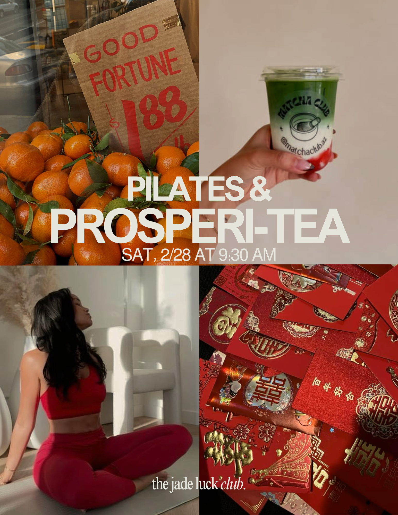 2/28 PILATES & PROSPERI-TEA PHOENIX EVENT