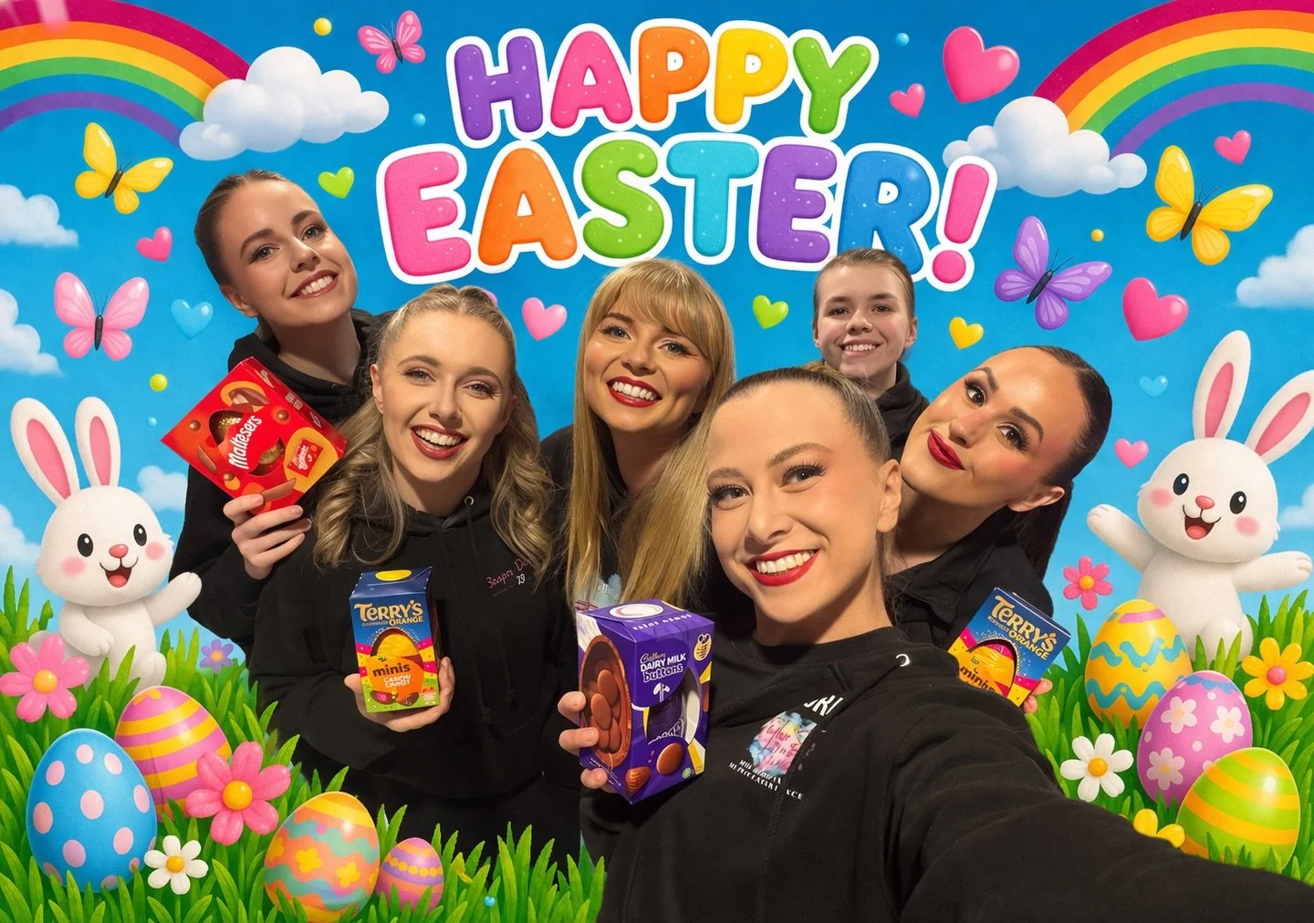 HAPPY EASTER 🐣 

Hope the Easter bunny has brought the kids lots of chocolatey eggs 🤭 we certainly enjoyed ours. 

#happyeaster #happyeasterfromtaylor #taylorswifteaster #easterholidays #whattodointheeasterholidays