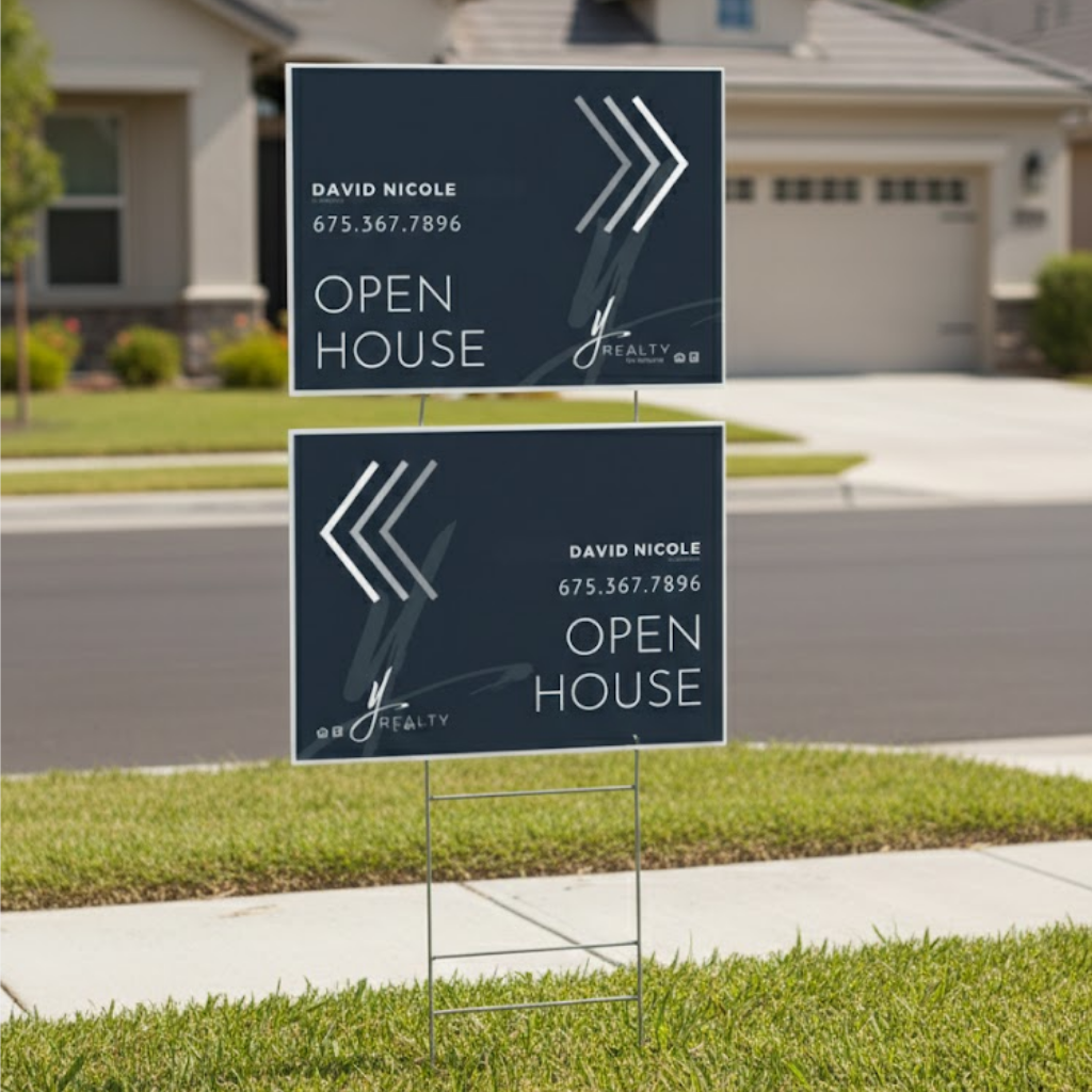 Open House Sign